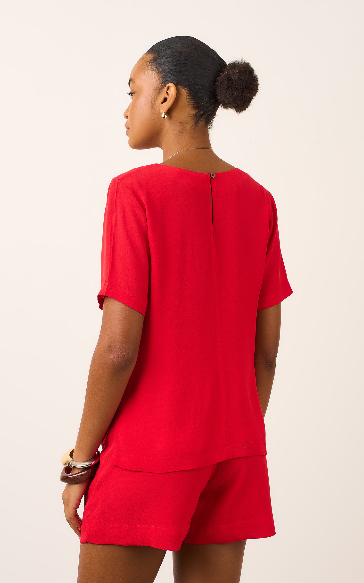Blusa Acervo Vermelho