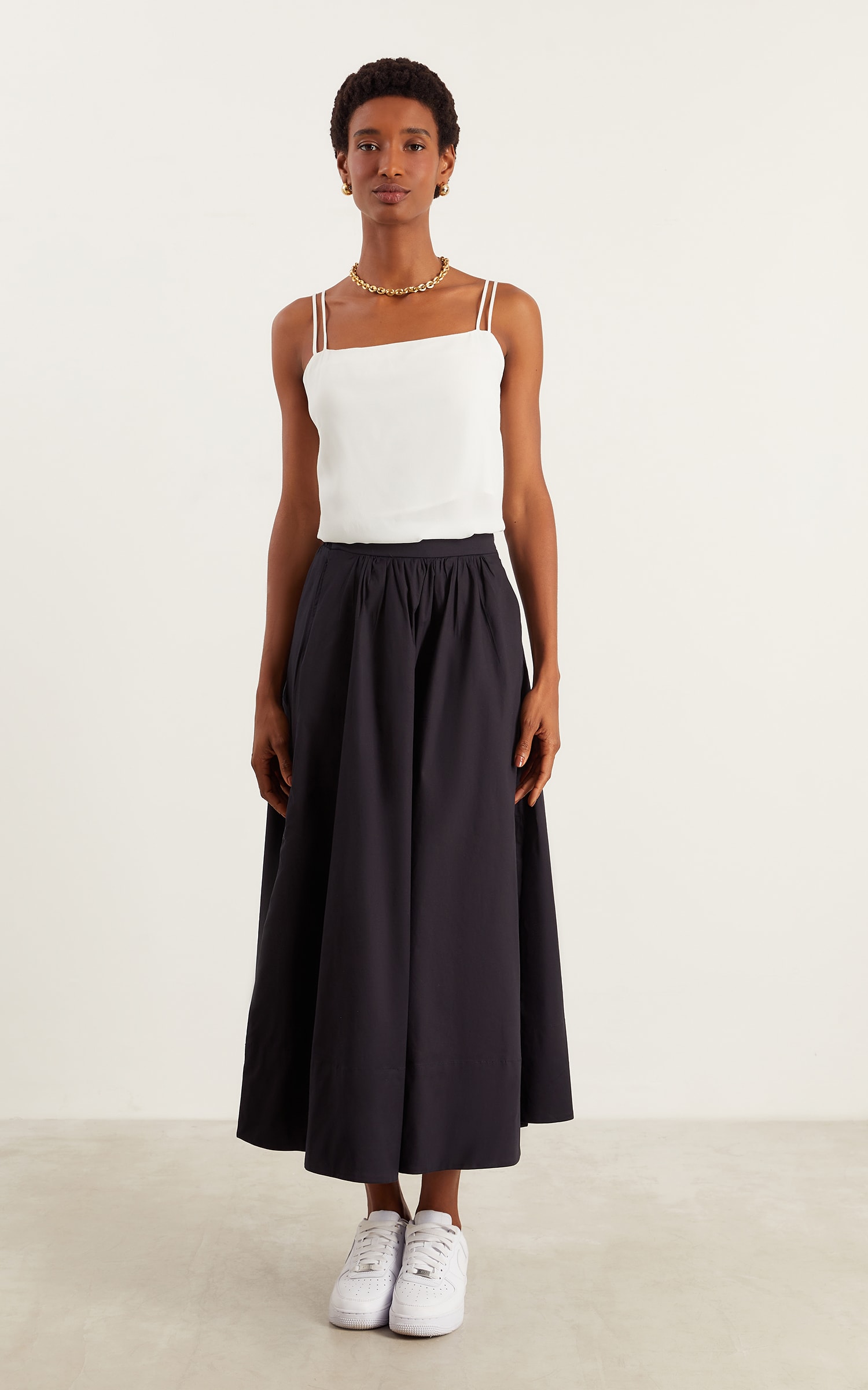 Blusa Alça Dupla Enseada Off White