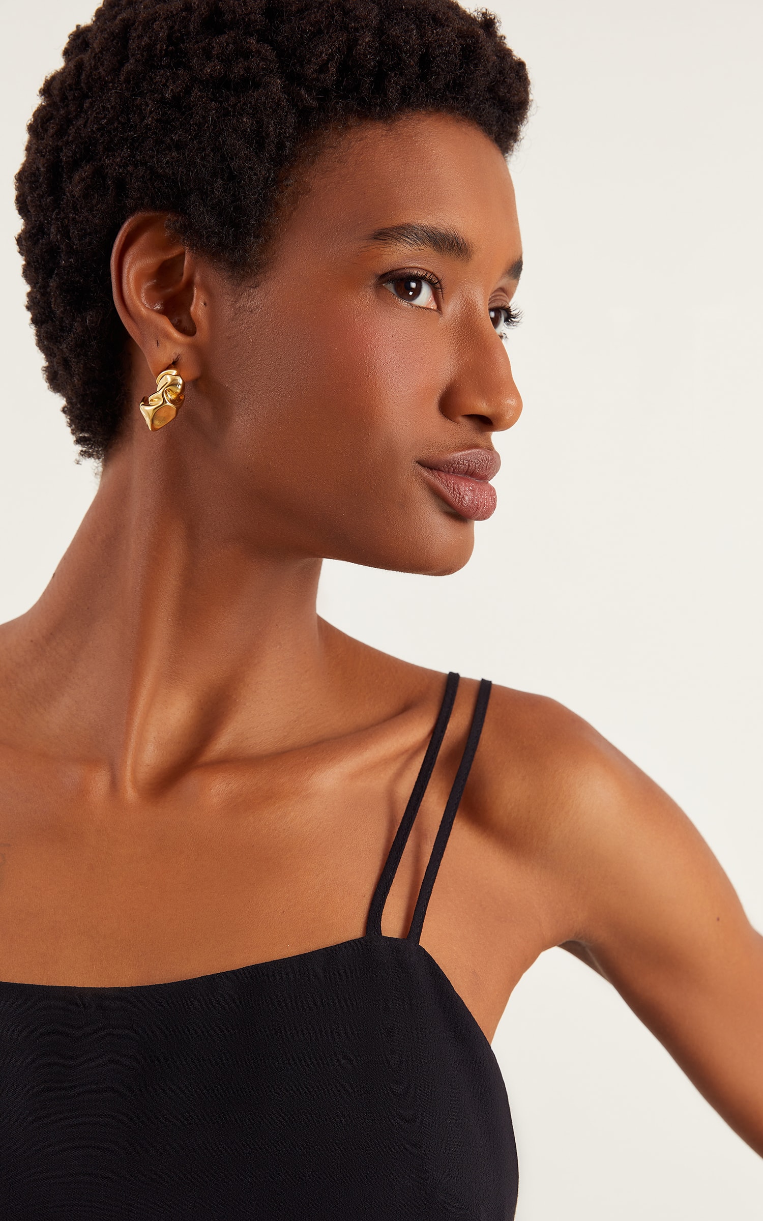 Blusa Alça Dupla Enseada Preto