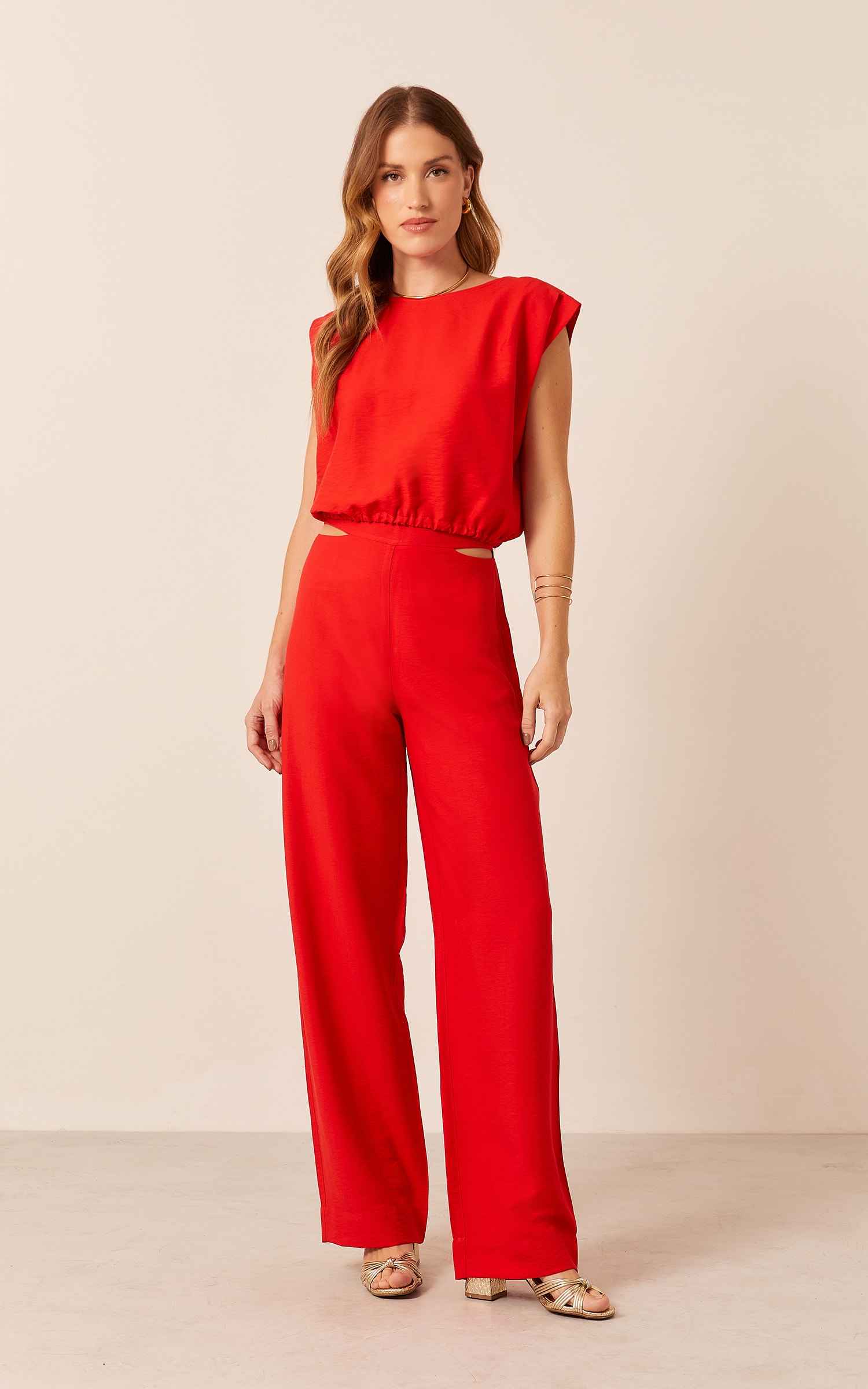 Blusa Alegria Básica Vermelho