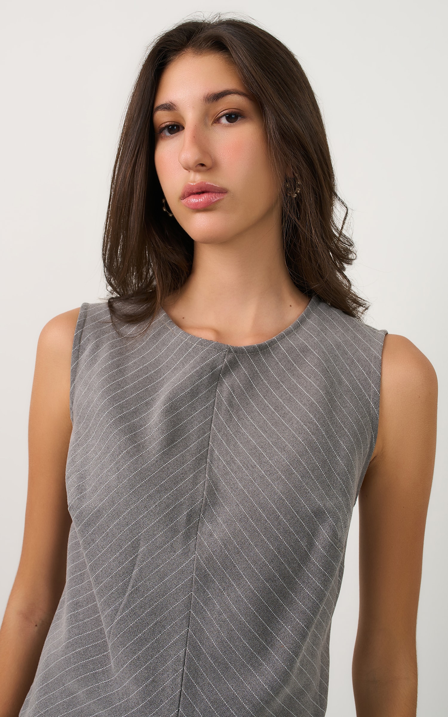 Blusa Artico Detalhe Cosmos Cinza
