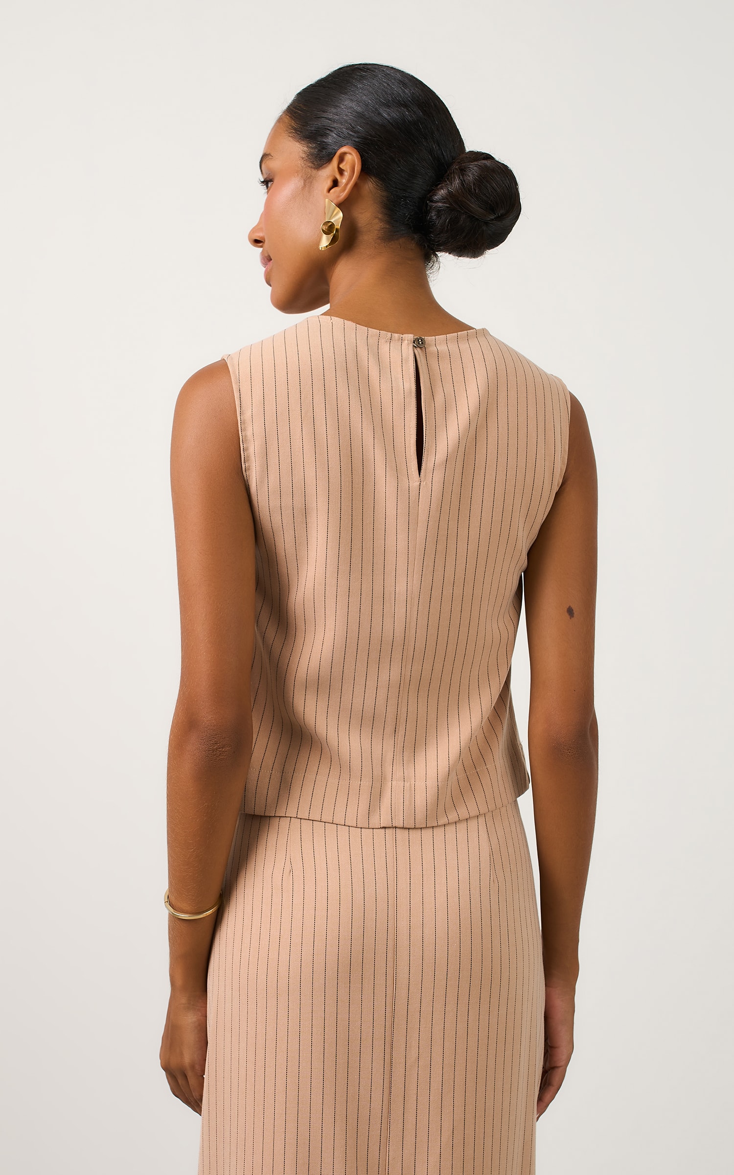 Blusa Artico Detalhe Cosmos Nude