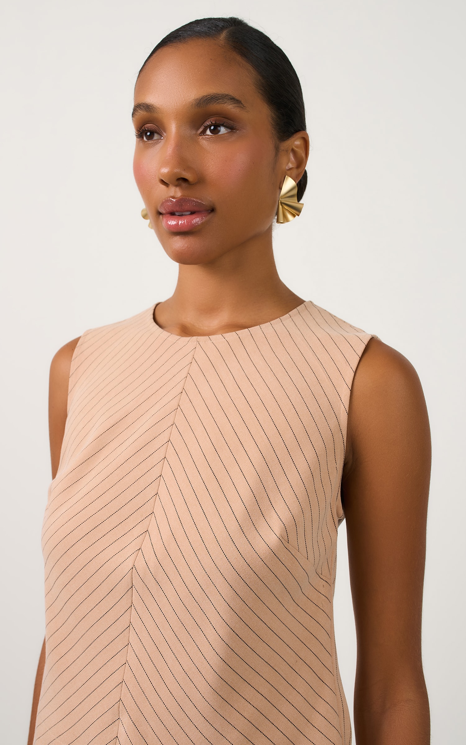 Blusa Artico Detalhe Cosmos Nude