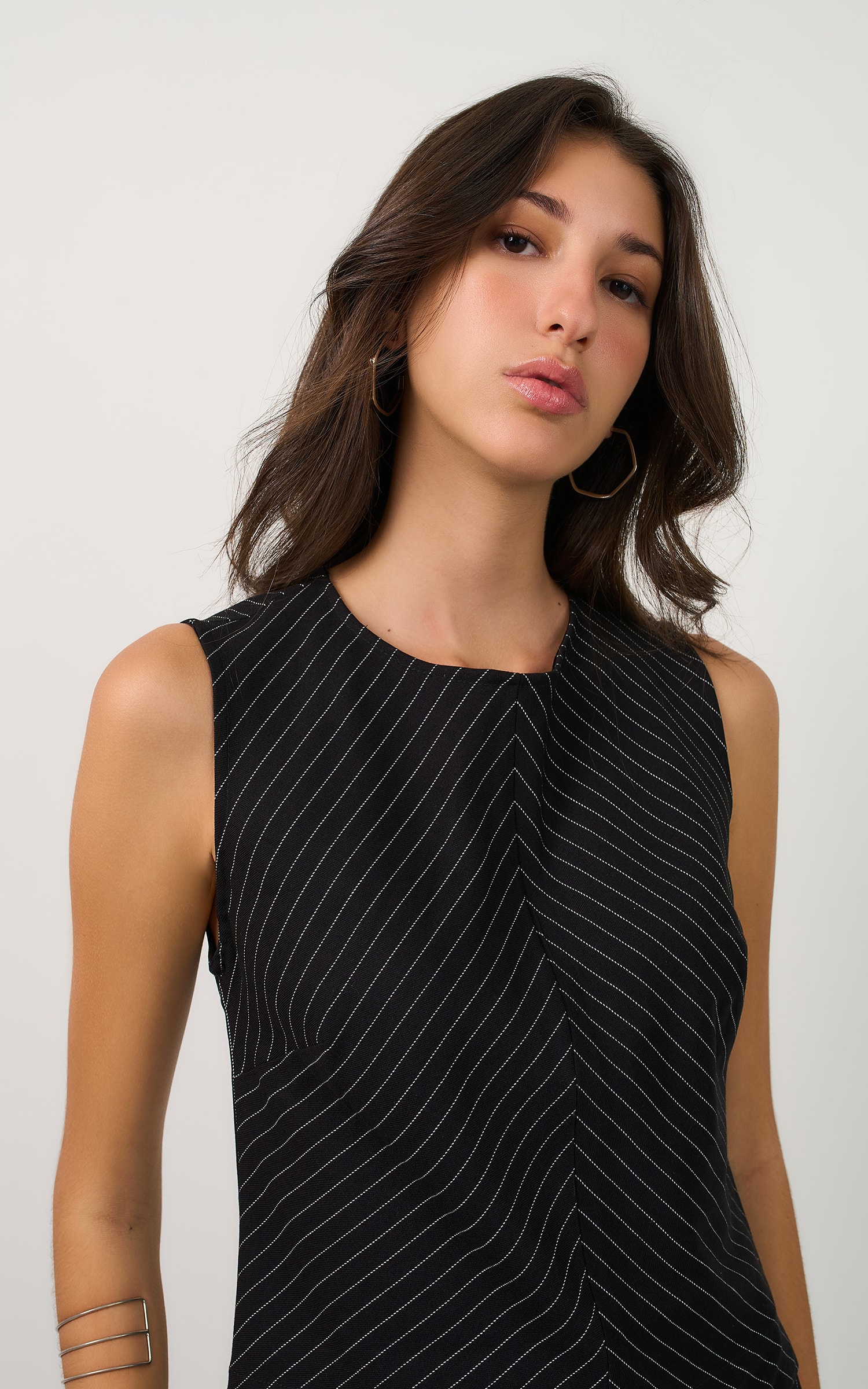 Blusa Artico Detalhe Cosmos Preto