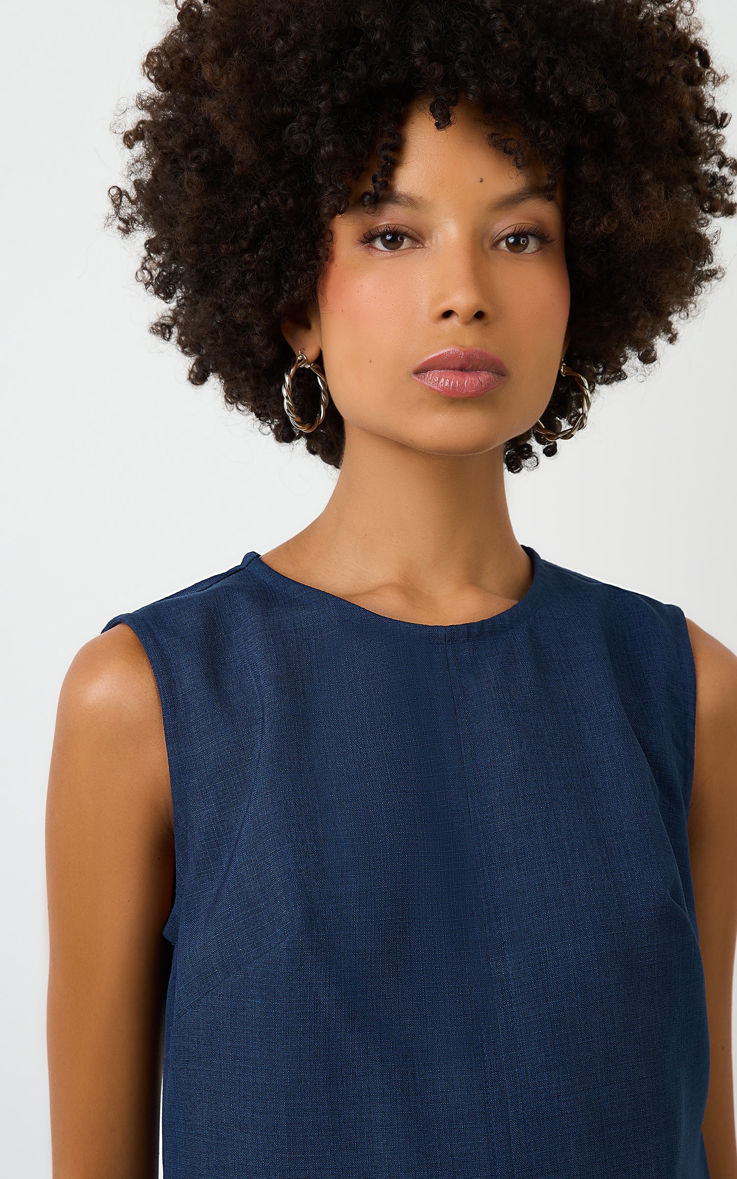 Blusa Basic Blanc Marinho