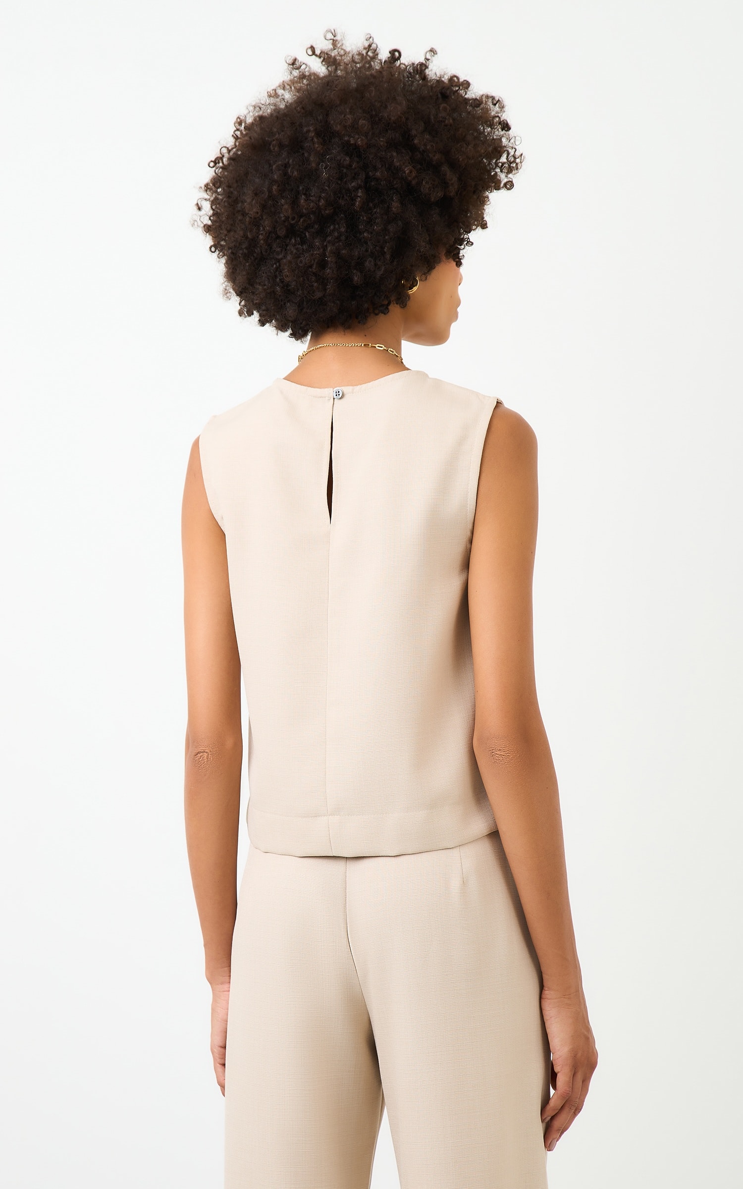 Blusa Basic Blanc Natural