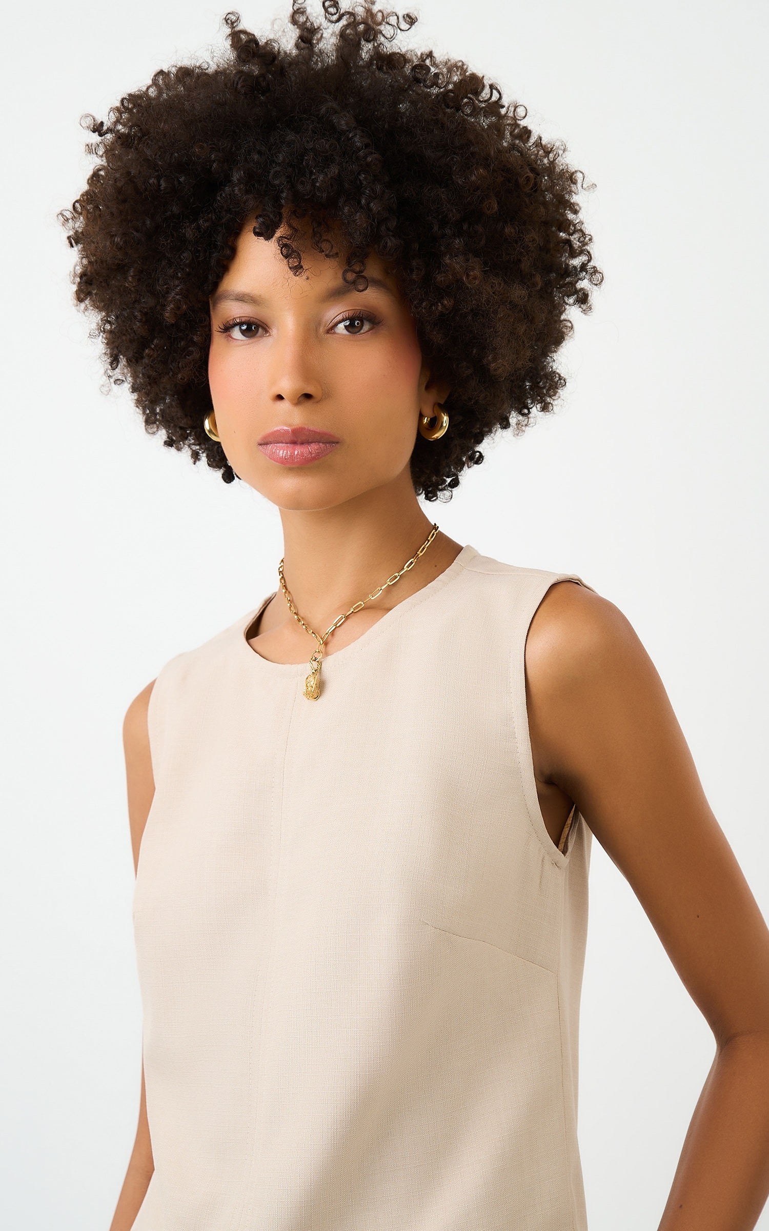 Blusa Basic Blanc Natural