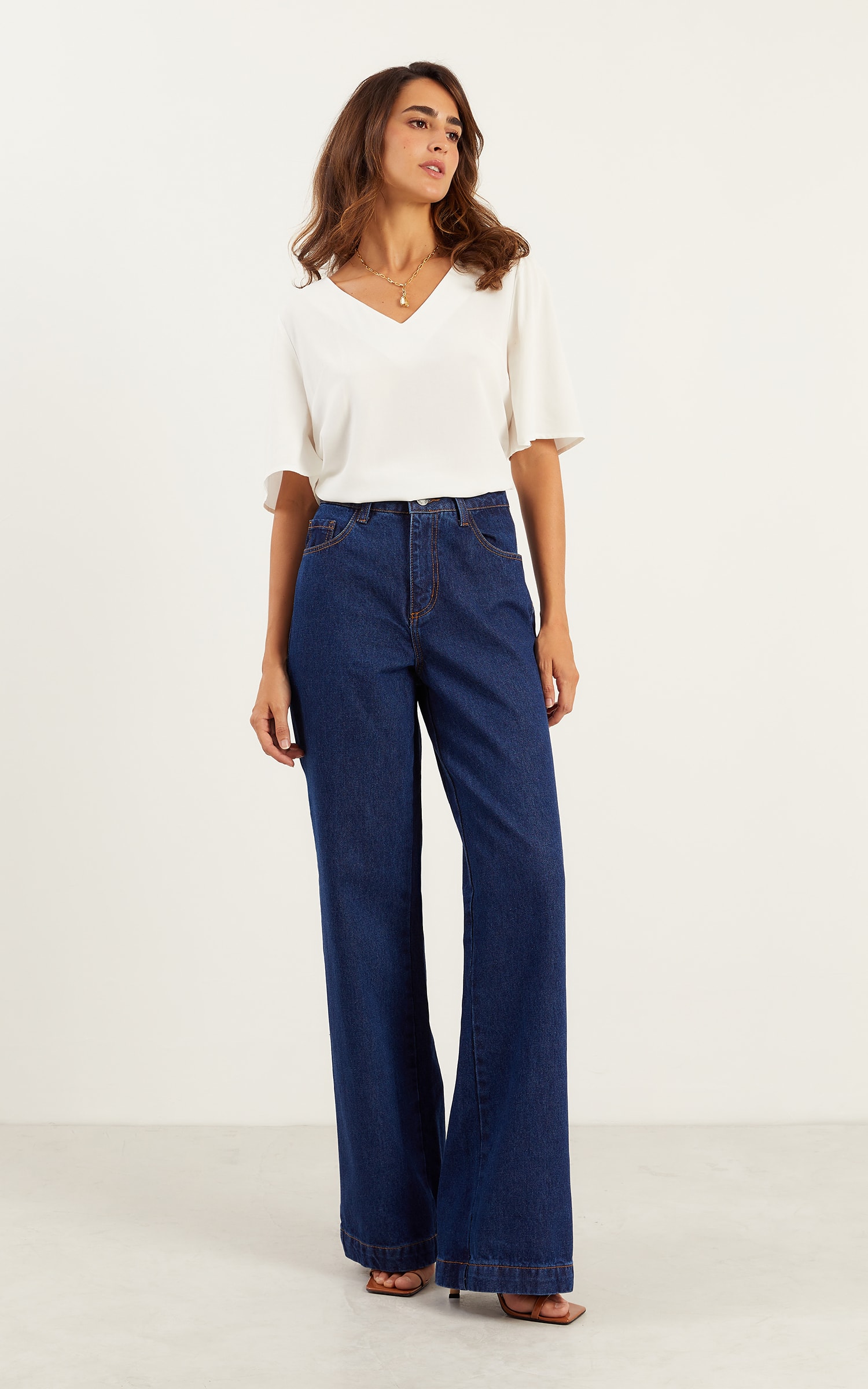 Blusa Basic Off White