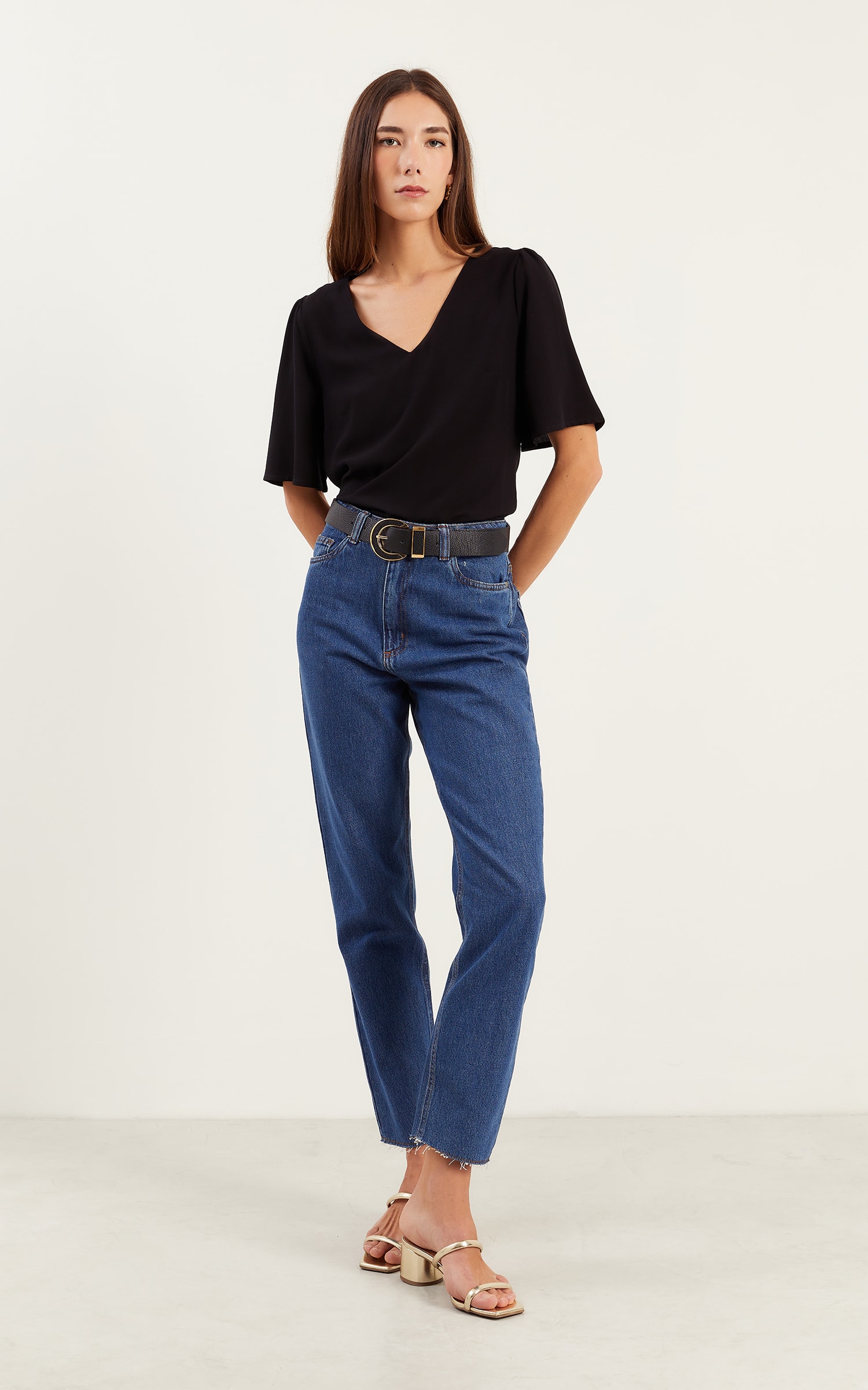 Blusa Basic Preto