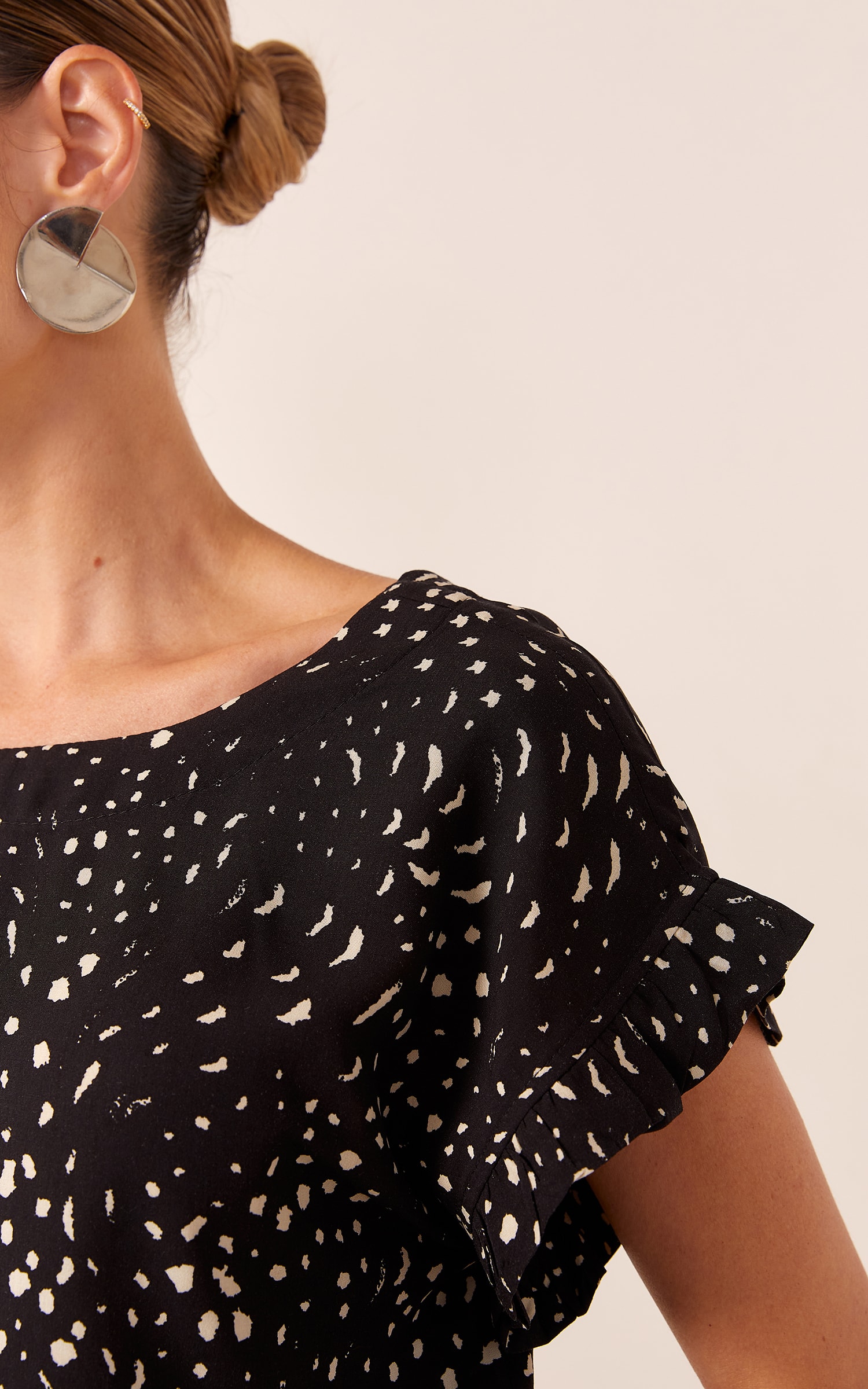 Blusa Blanche Preto
