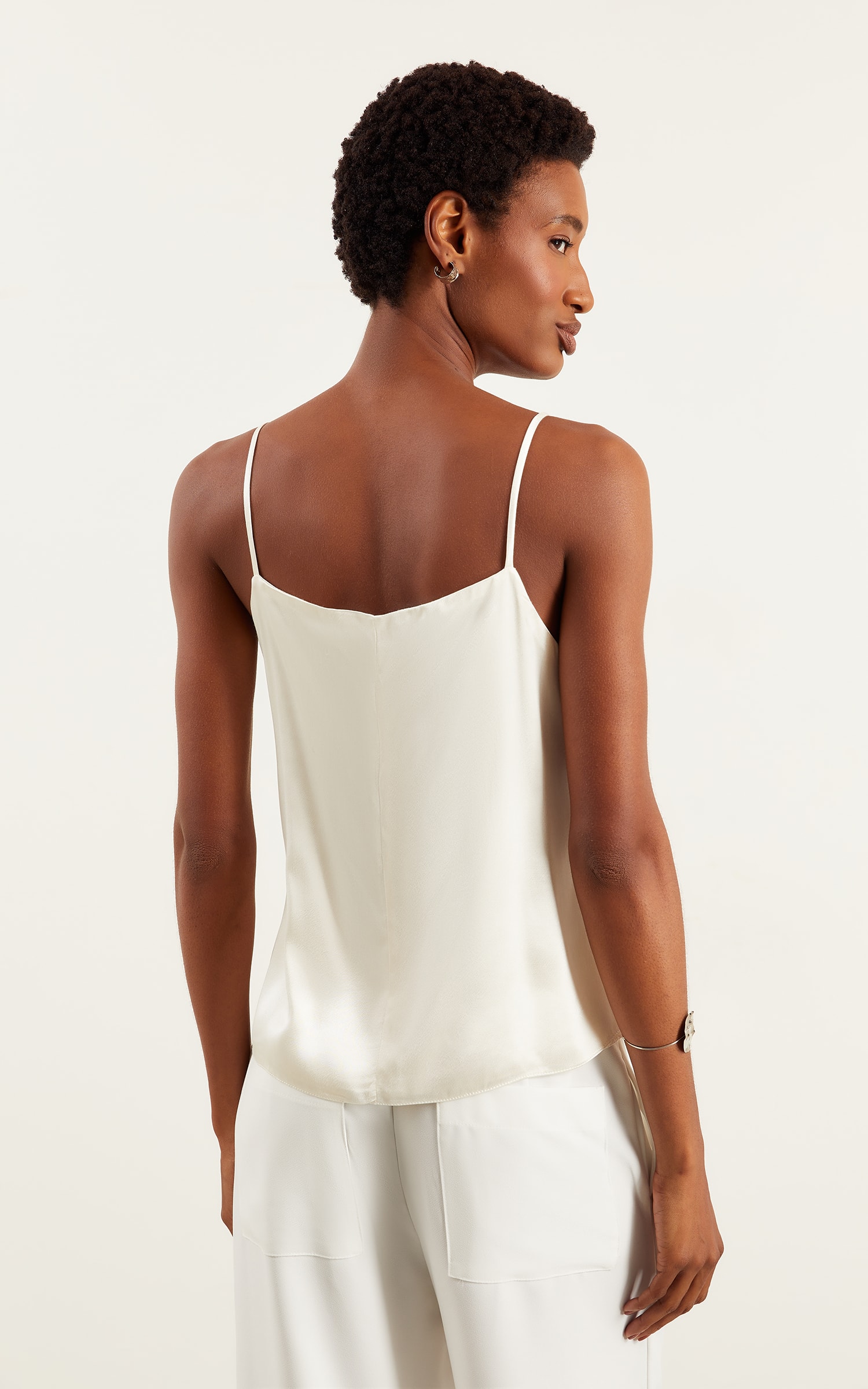 Blusa Bordada Poá Off White