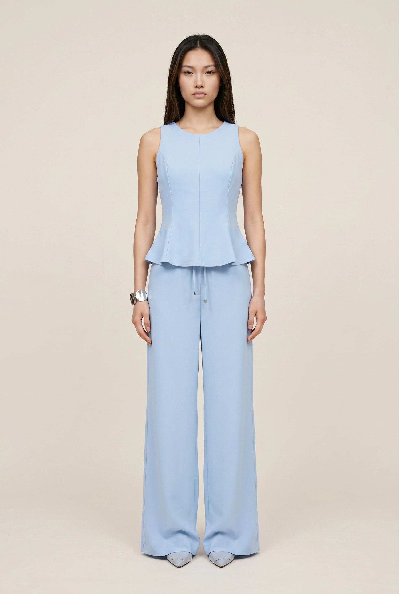 Blusa Brulee Azul Celeste