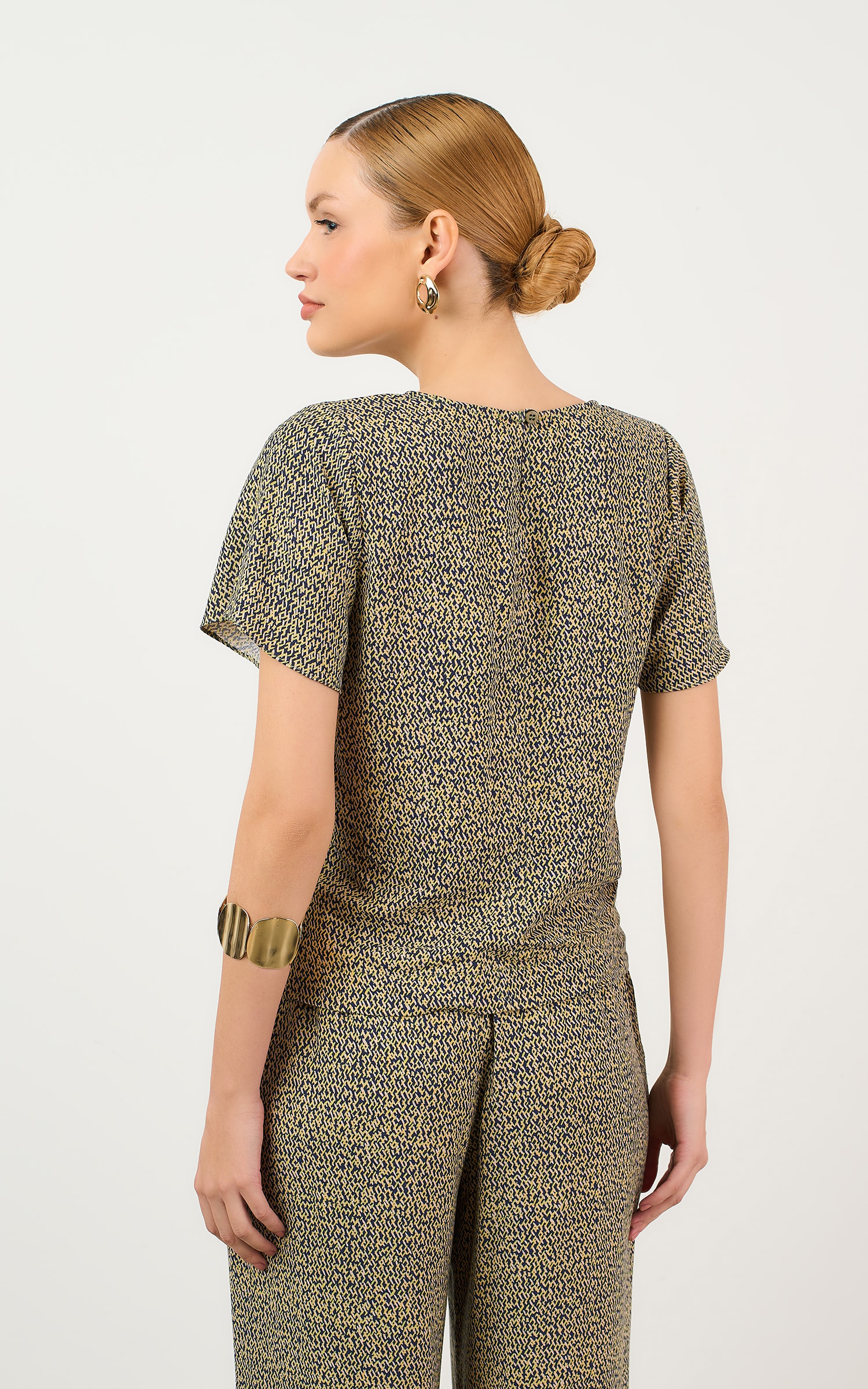 Blusa Caffeine Marinho