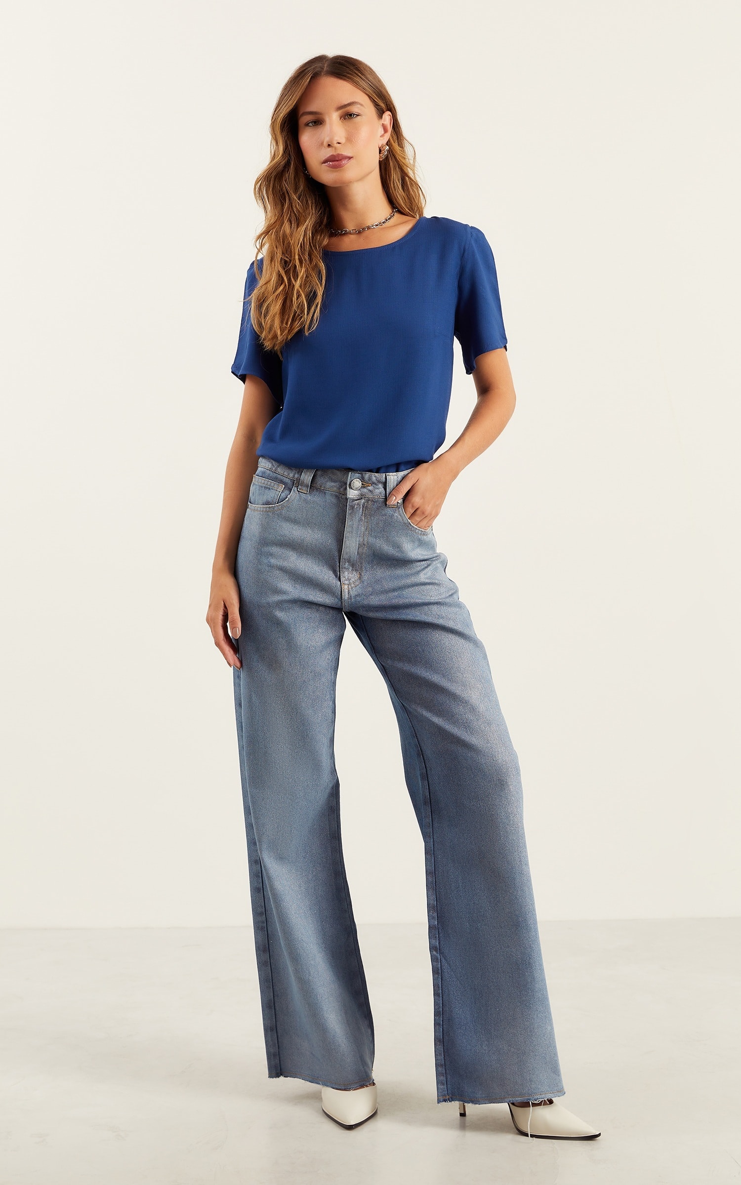 Blusa Canyon Cobalto