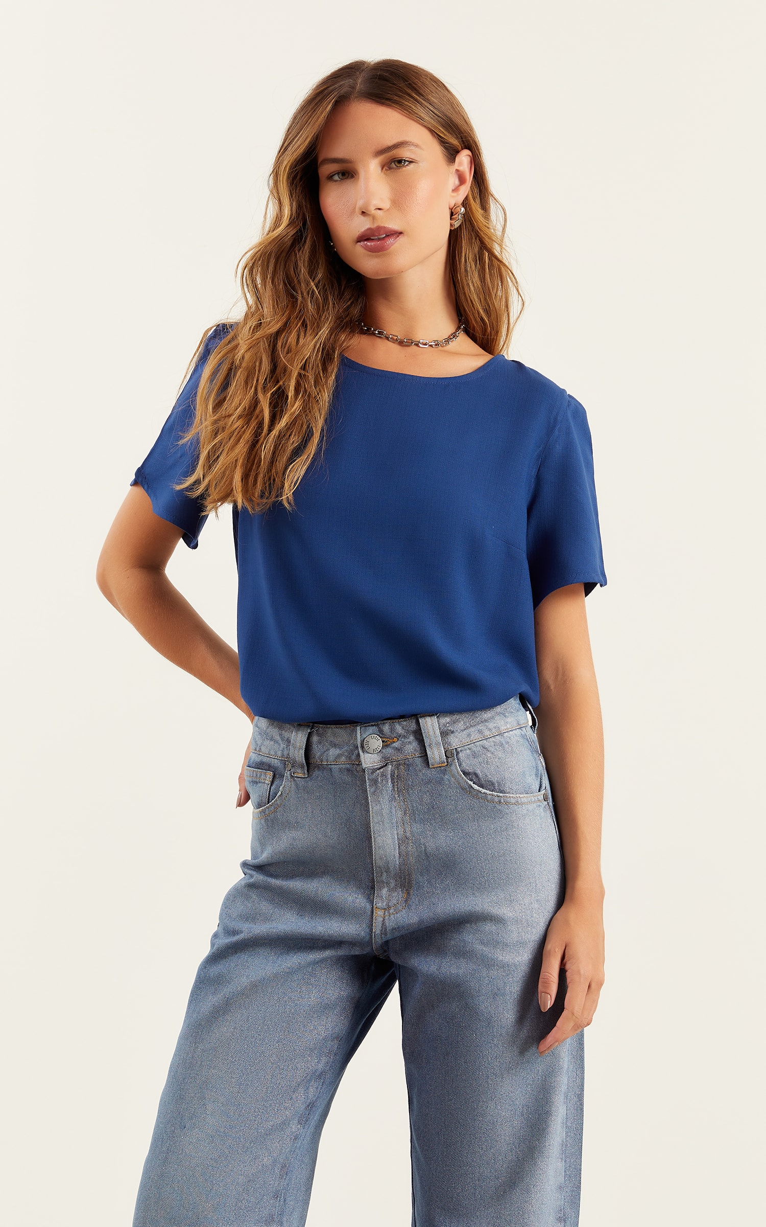 Blusa Canyon Cobalto