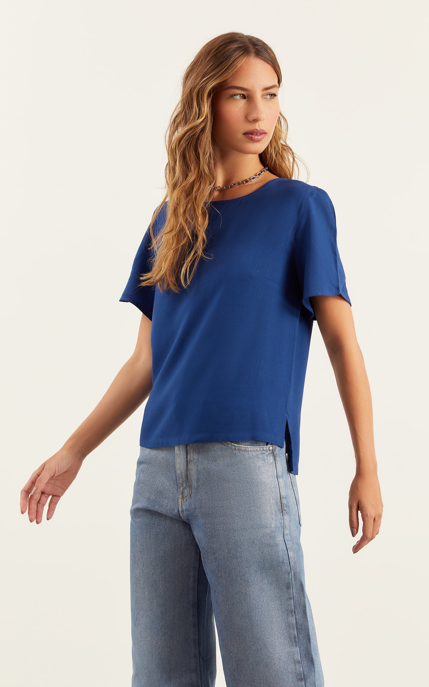 Blusa Canyon Cobalto