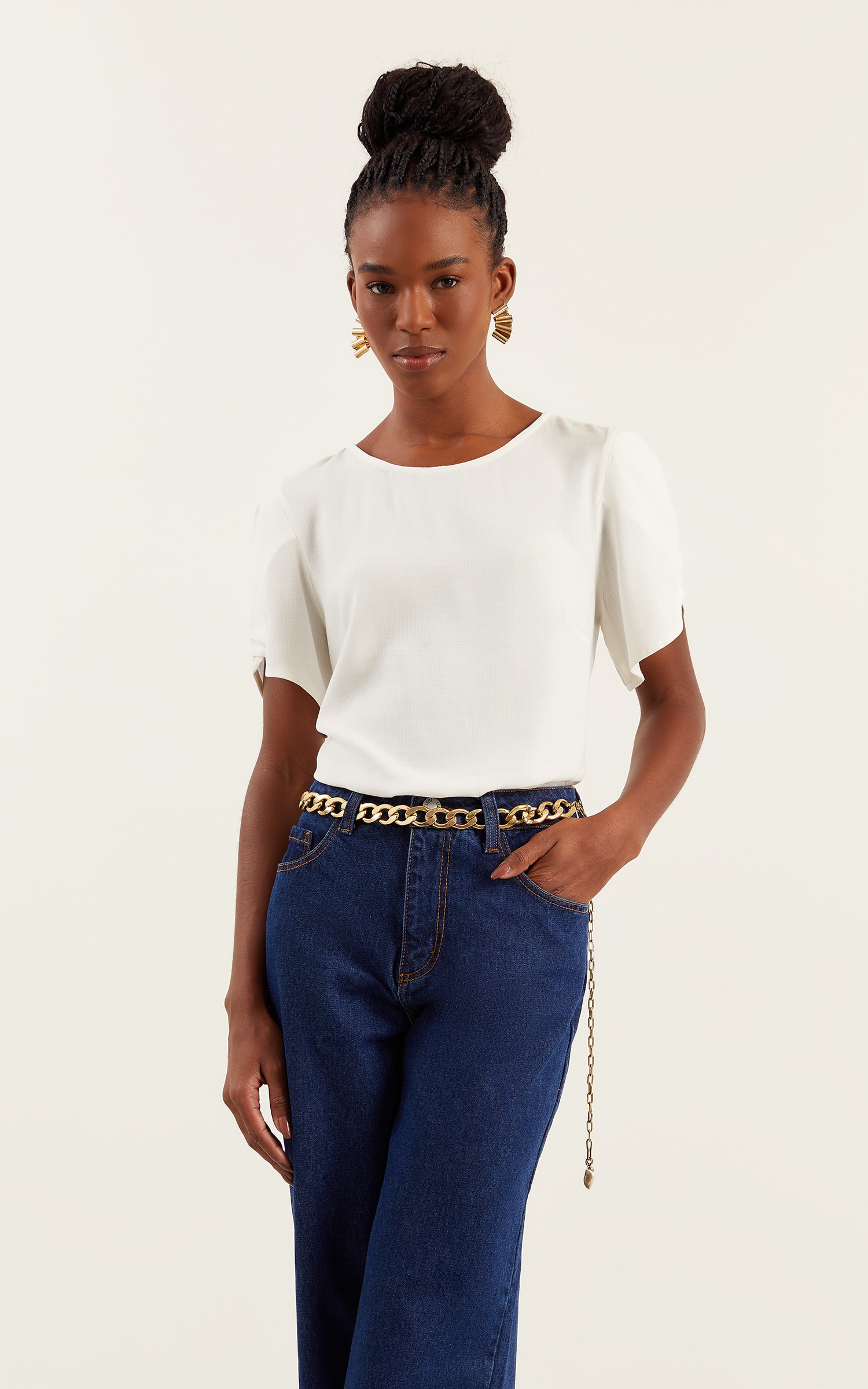 Blusa Canyon Off White