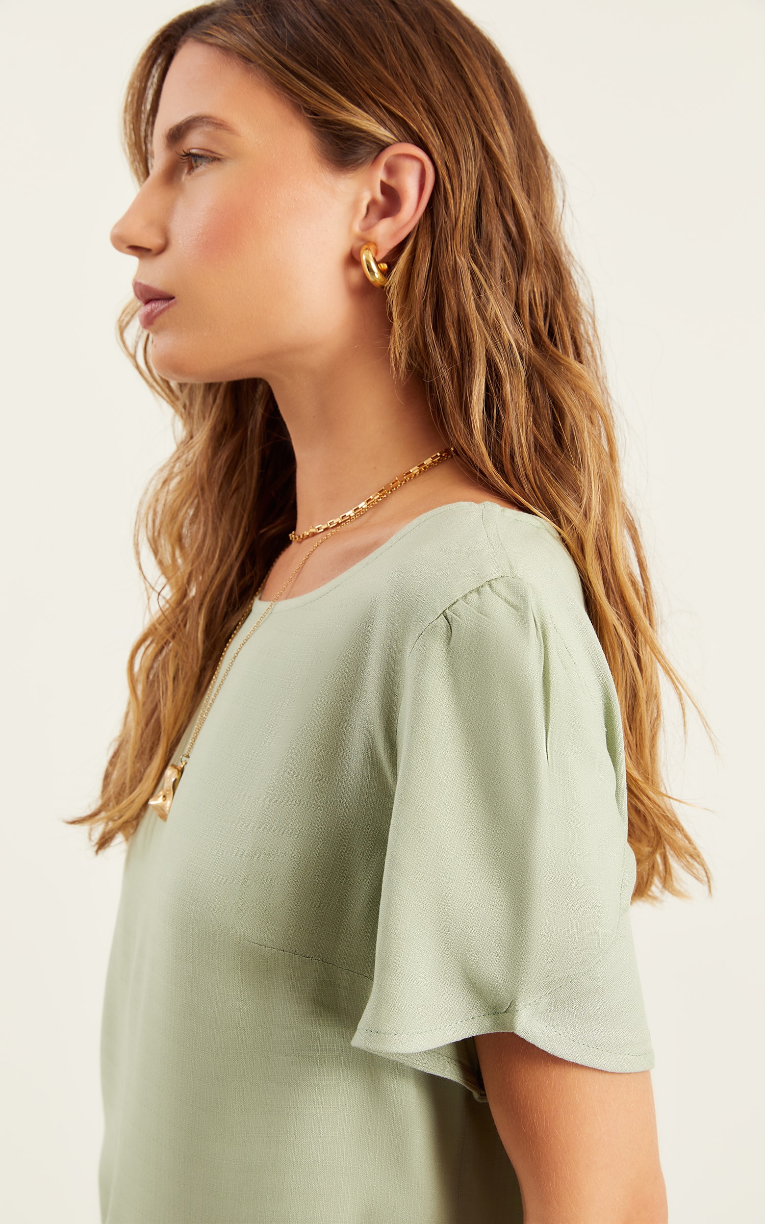 Blusa Canyon Pistache