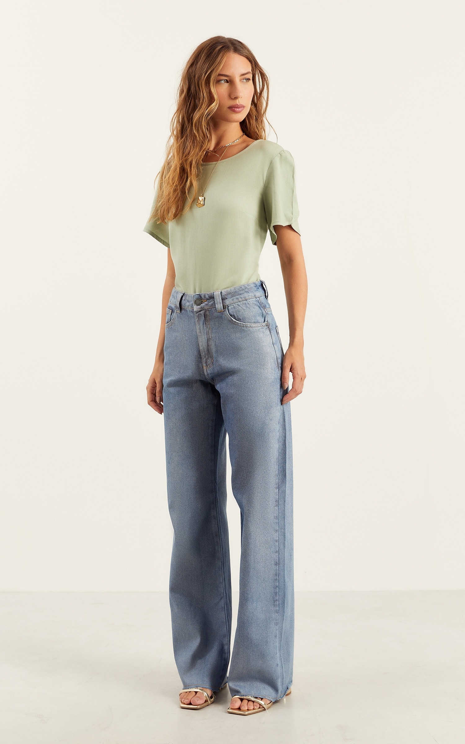 Blusa Canyon Pistache