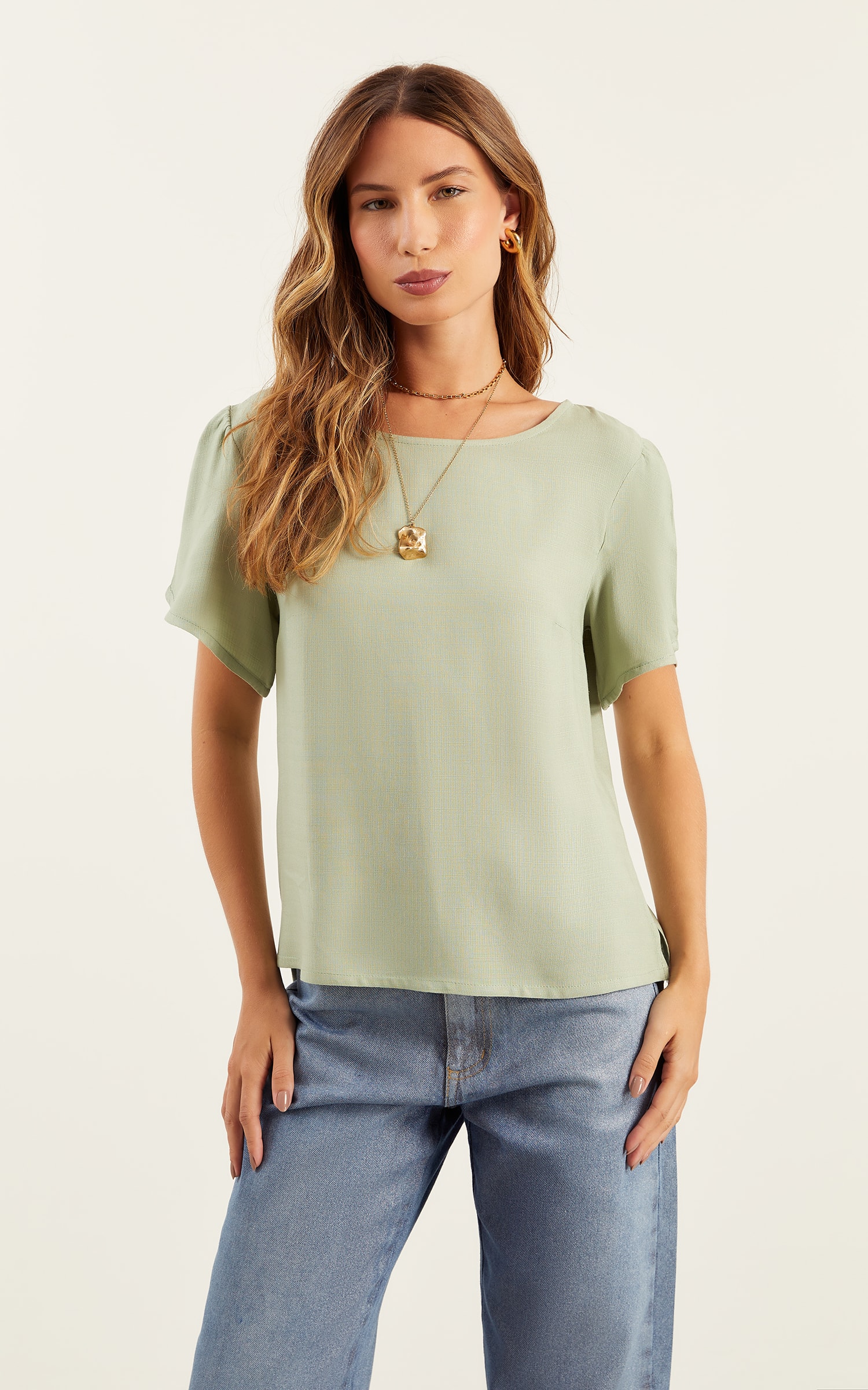 Blusa Canyon Pistache