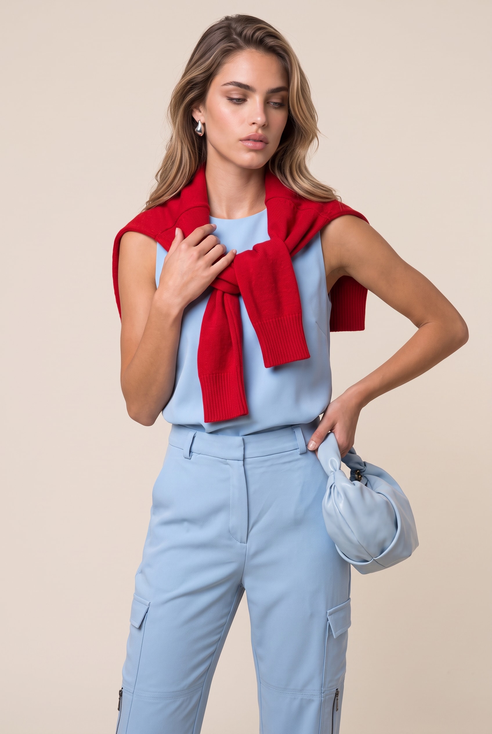 Blusa Celebration Baby Blue