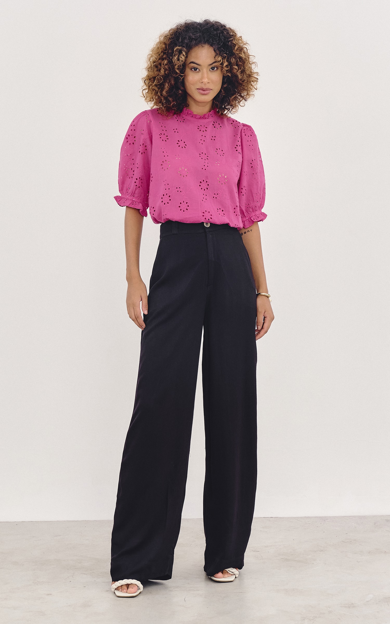 Blusa Céu Rosa