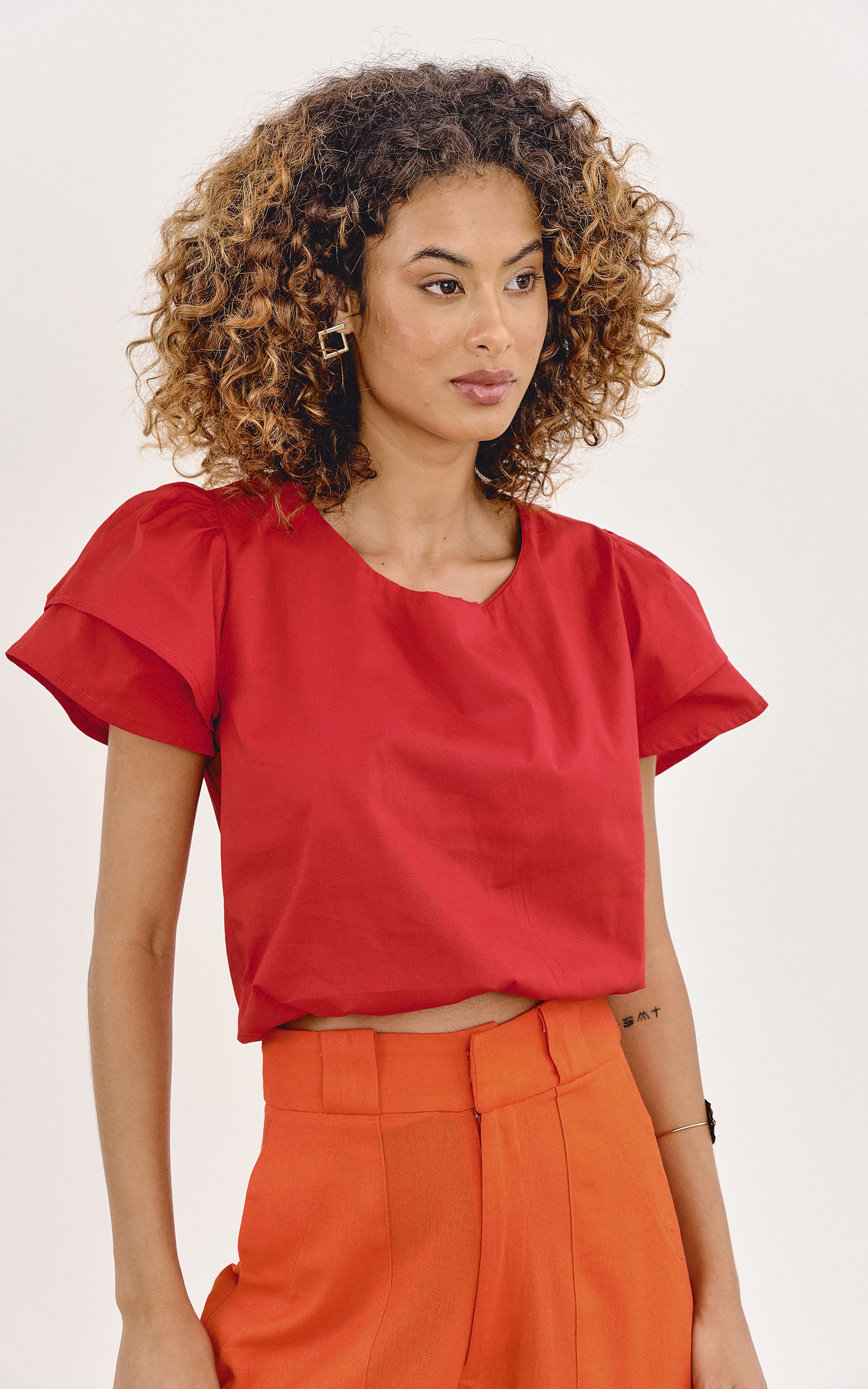 Blusa Charm Vermelho