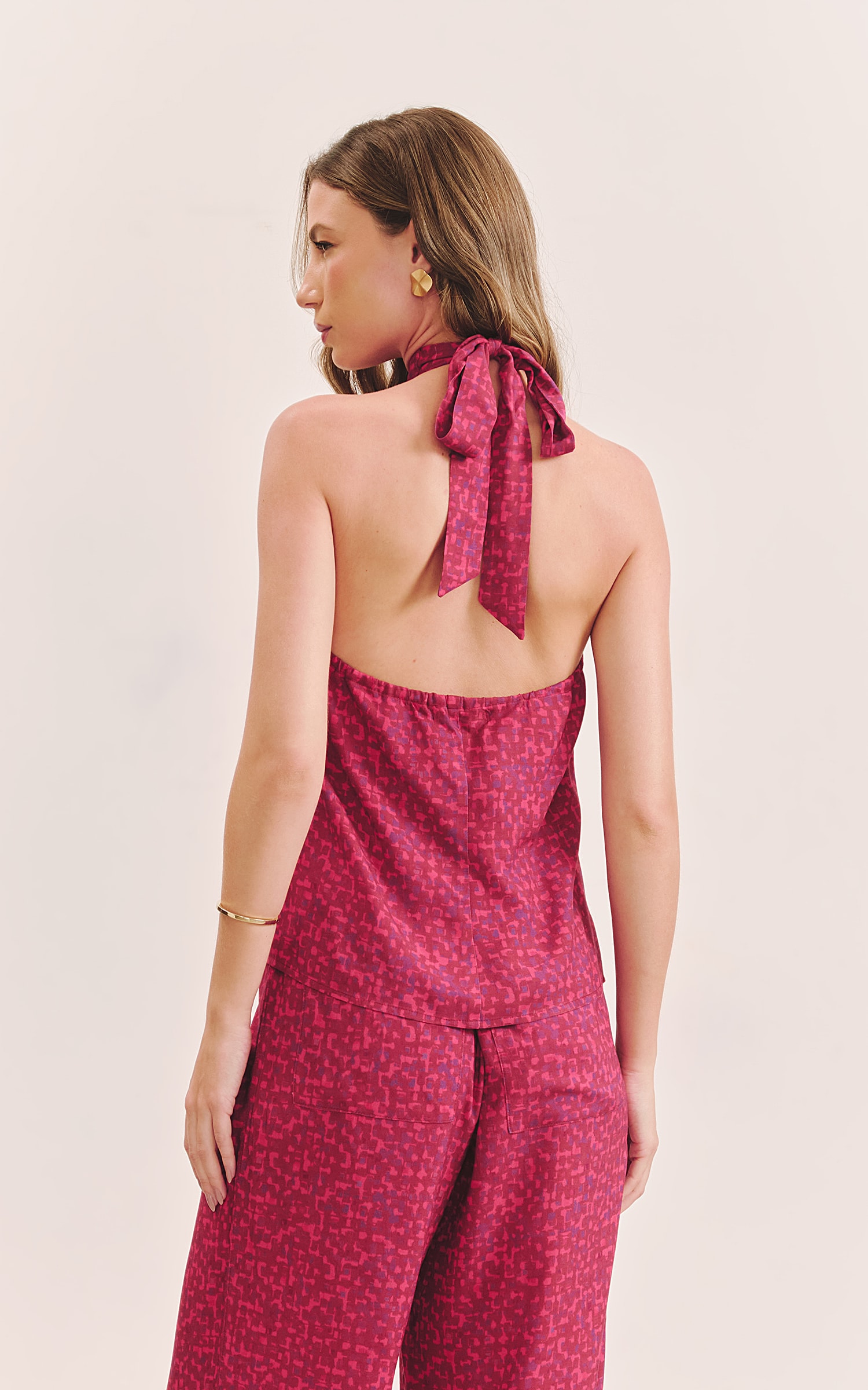 Blusa Charme Gola Pitanga