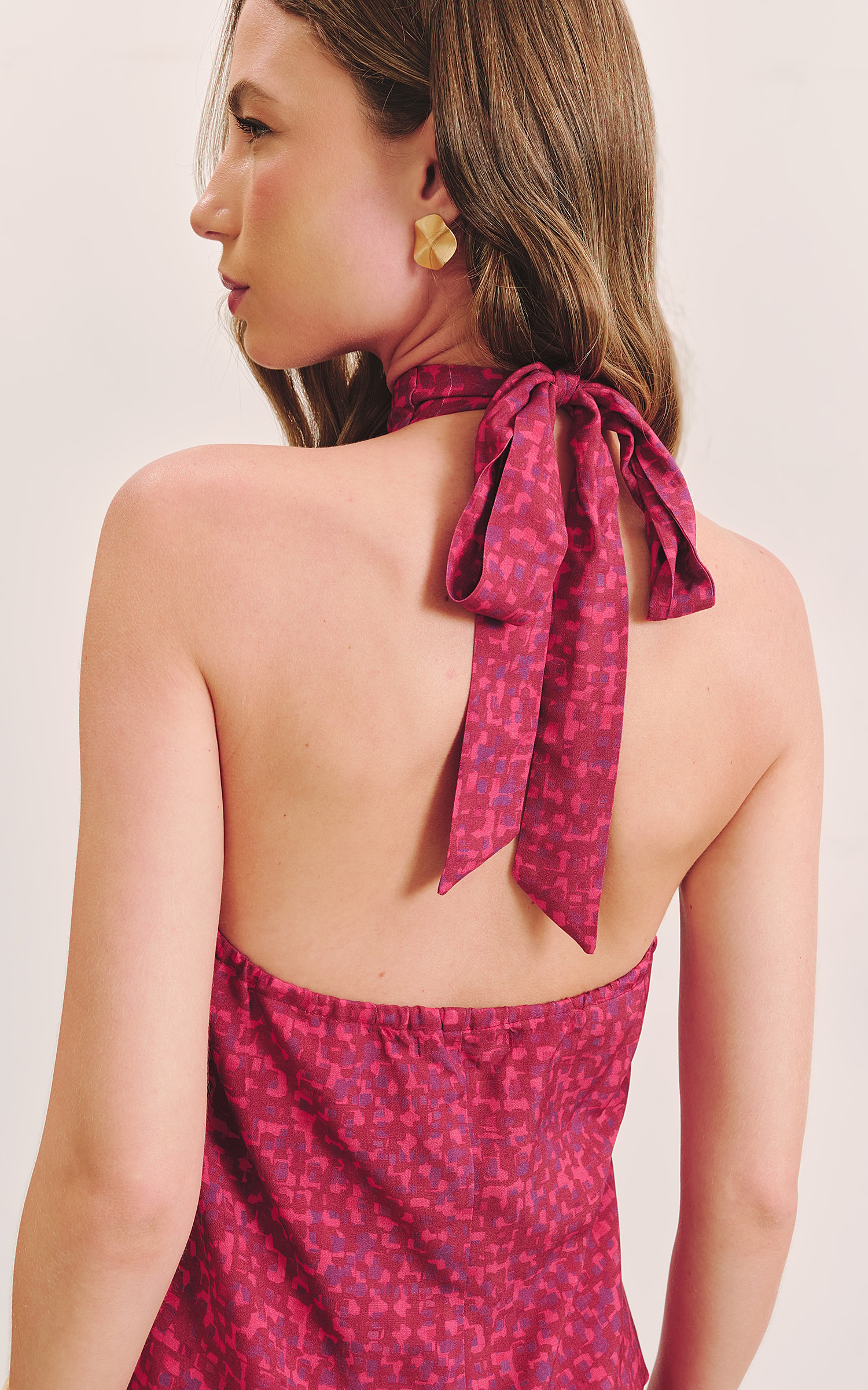 Blusa Charme Gola Pitanga