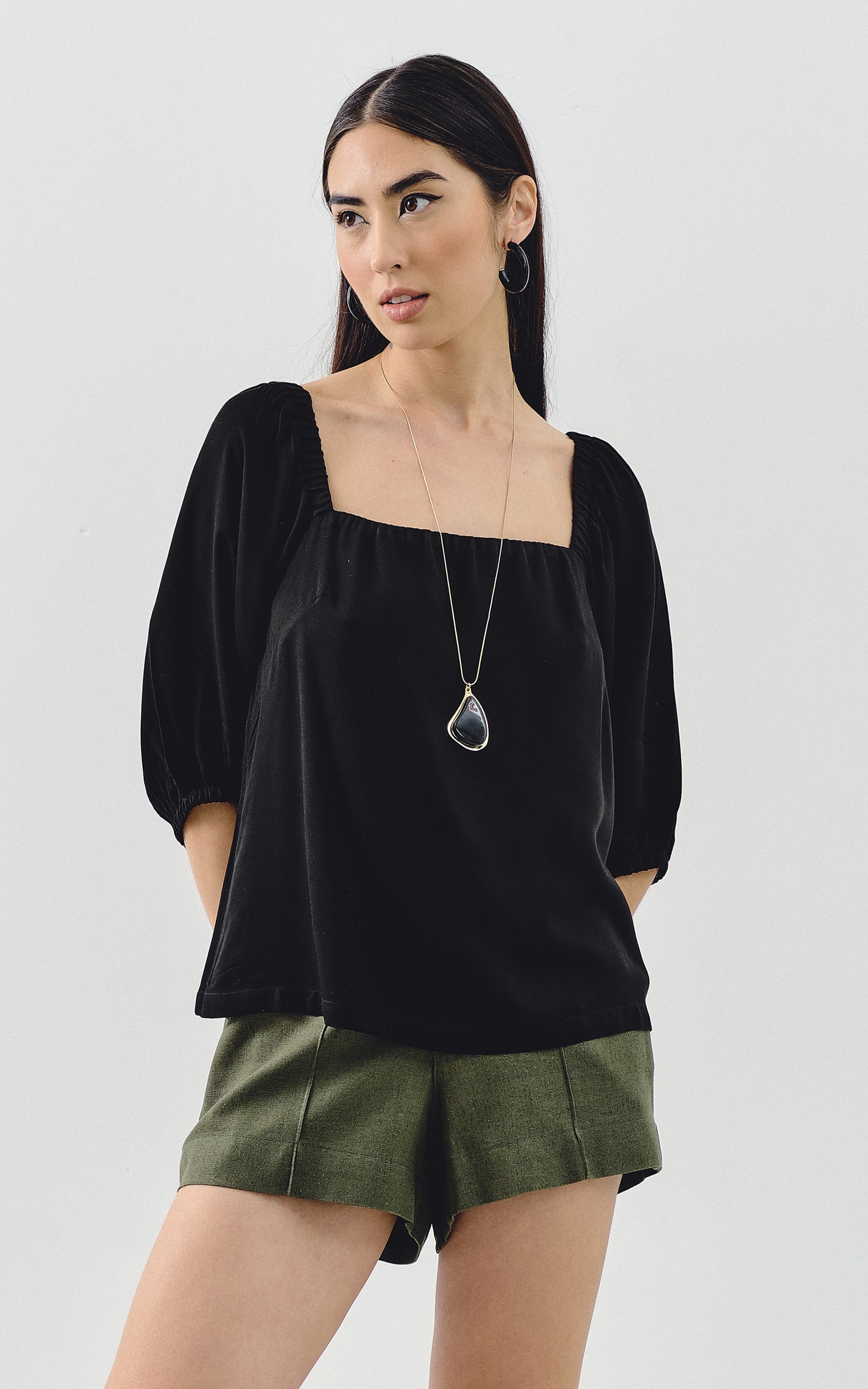 Blusa Concept Preto