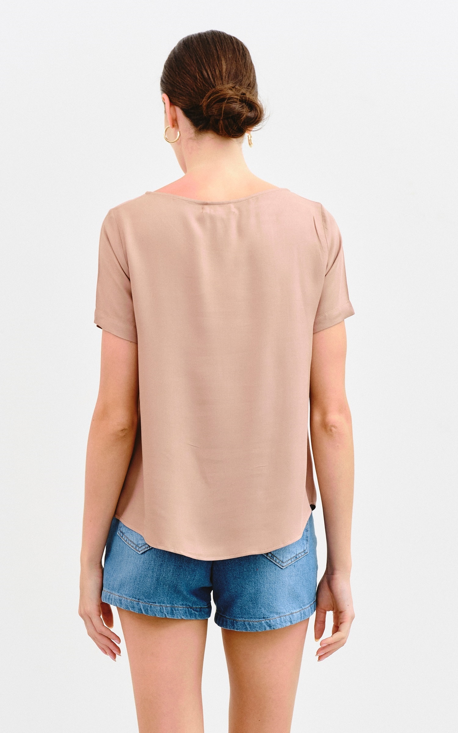 Blusa Cool Folk Nude