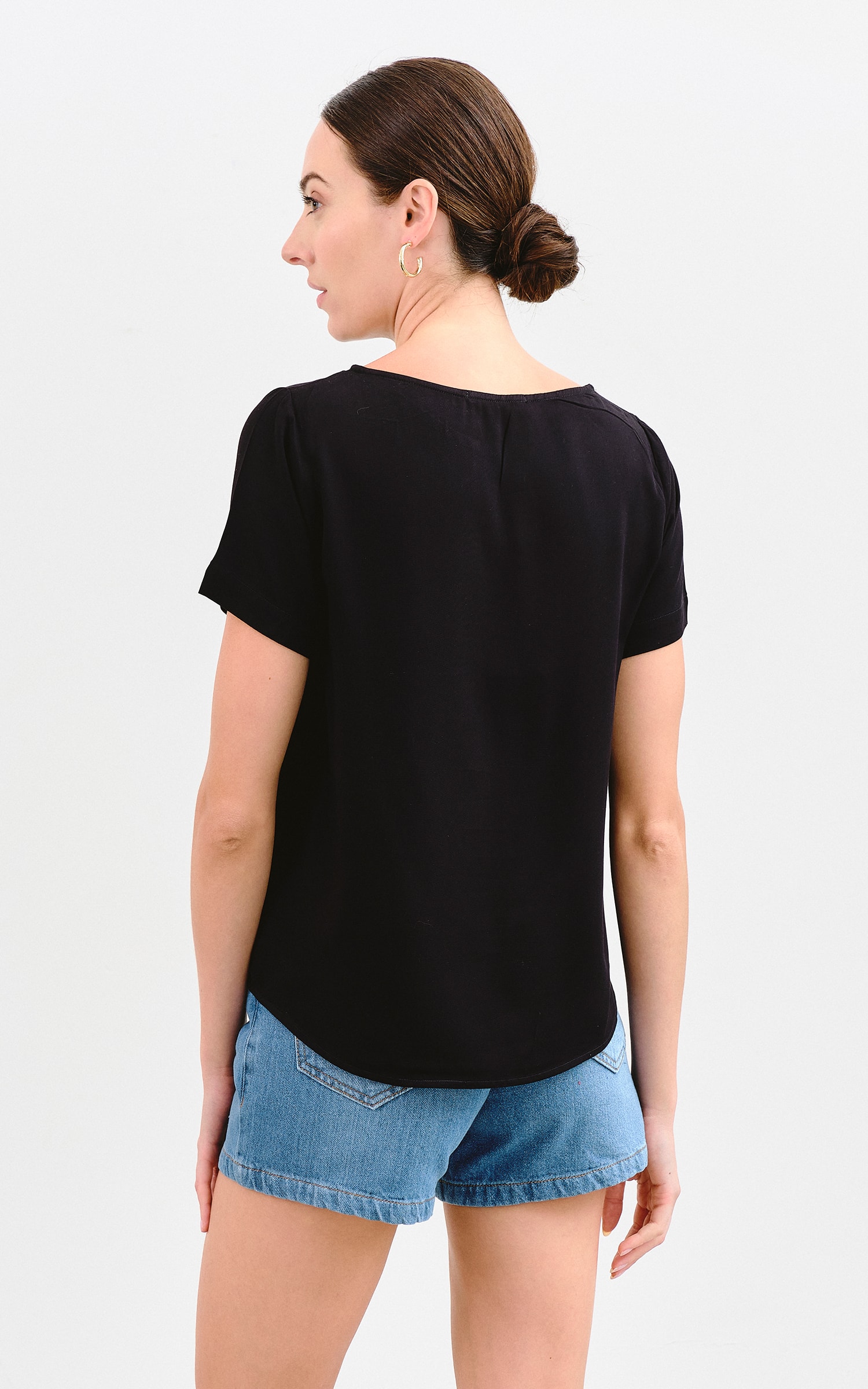 Blusa Cool Folk Preto