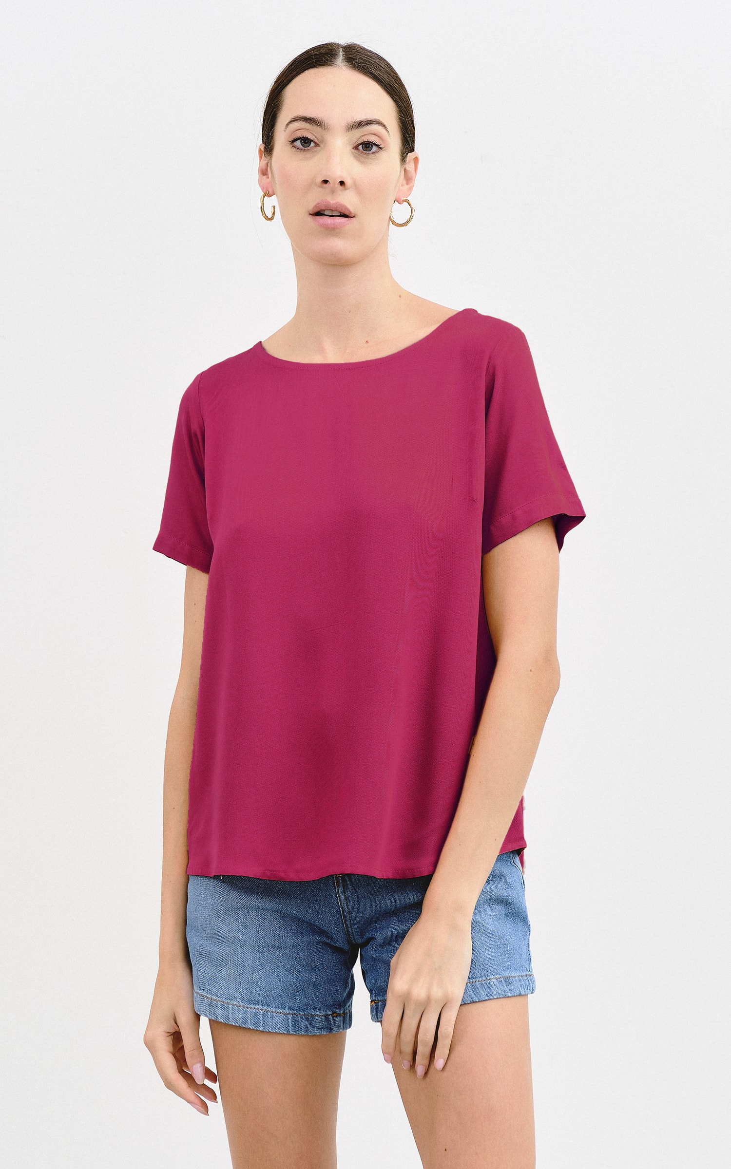 Blusa Cool Folk Rosa