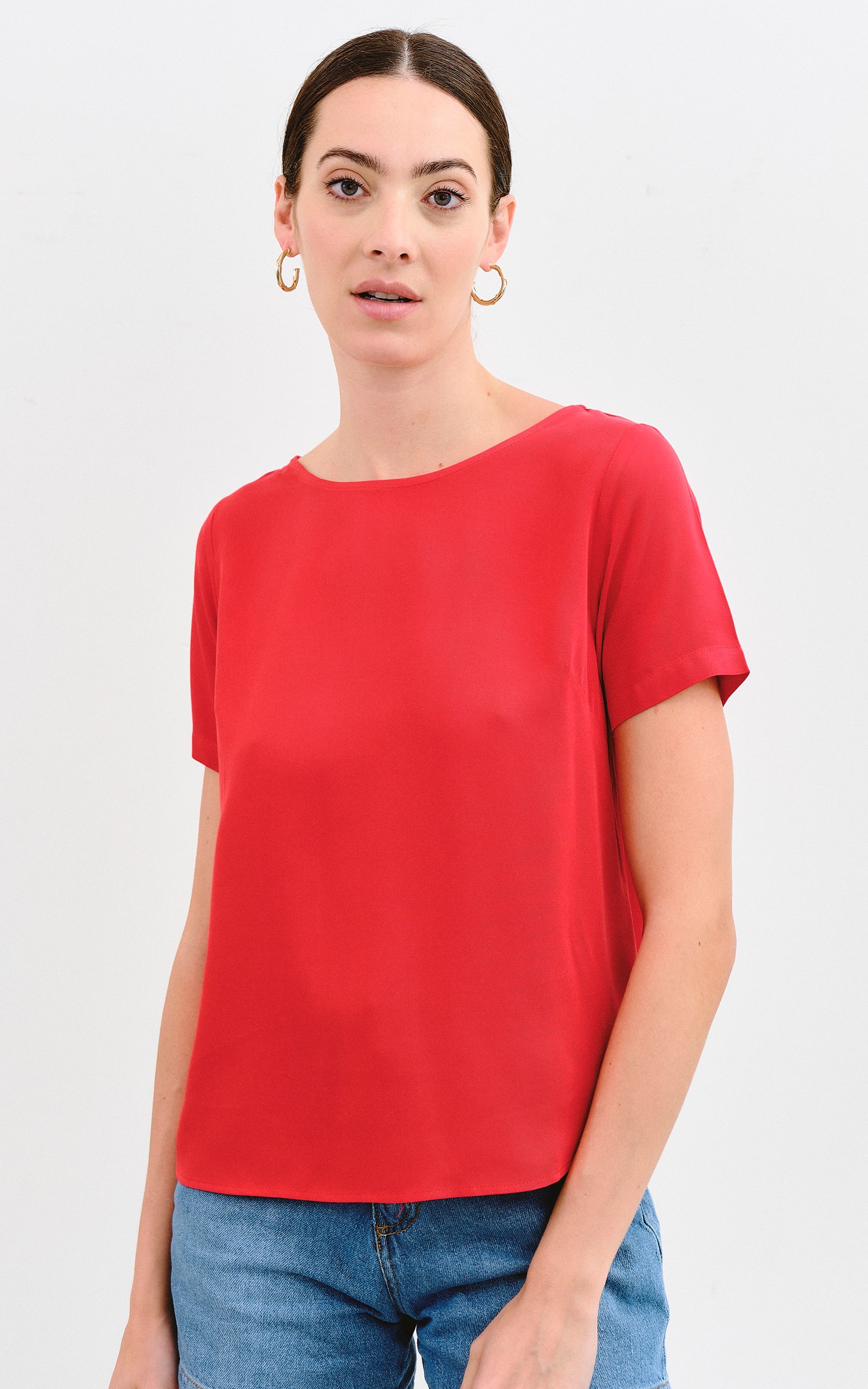 Blusa Cool Folk Vermelho