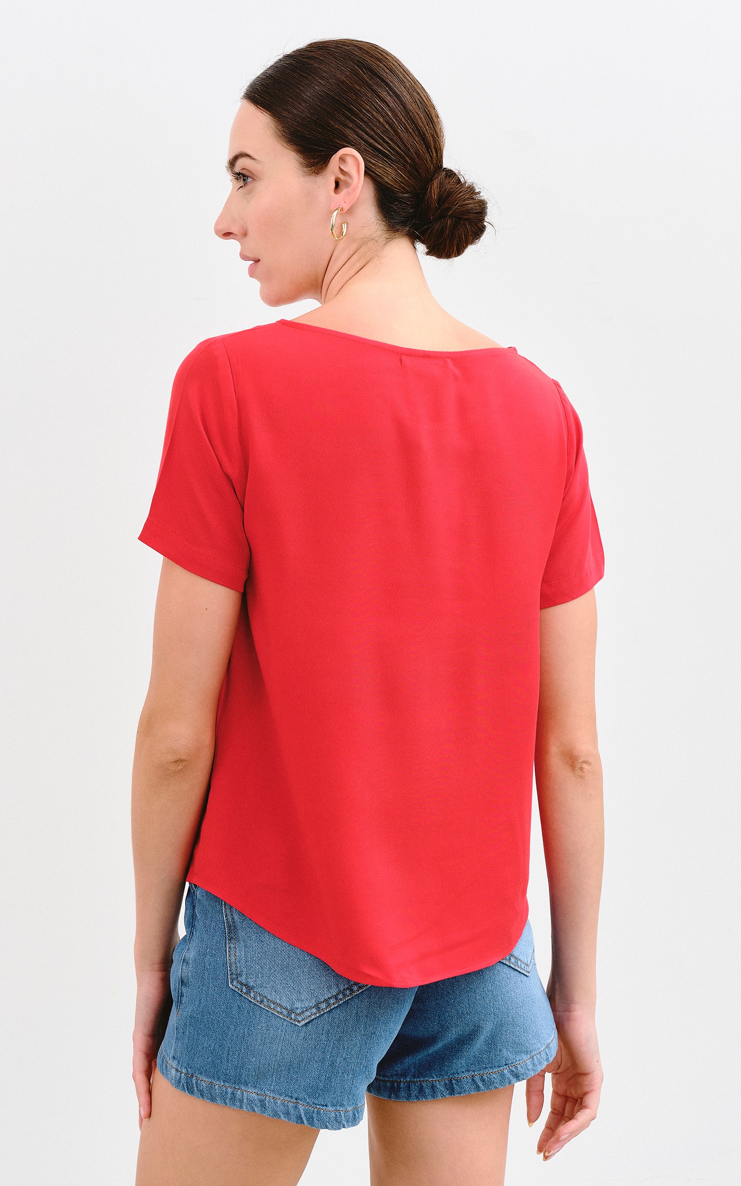 Blusa Cool Folk Vermelho