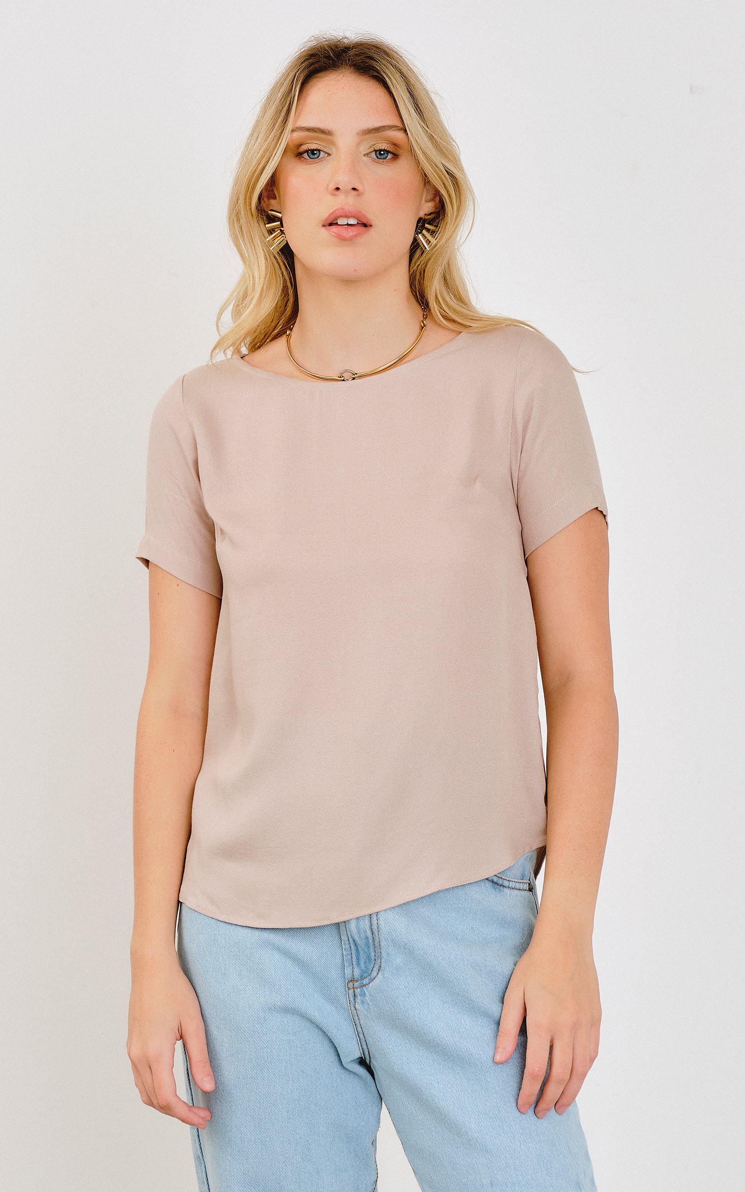 Blusa Cool Kaki