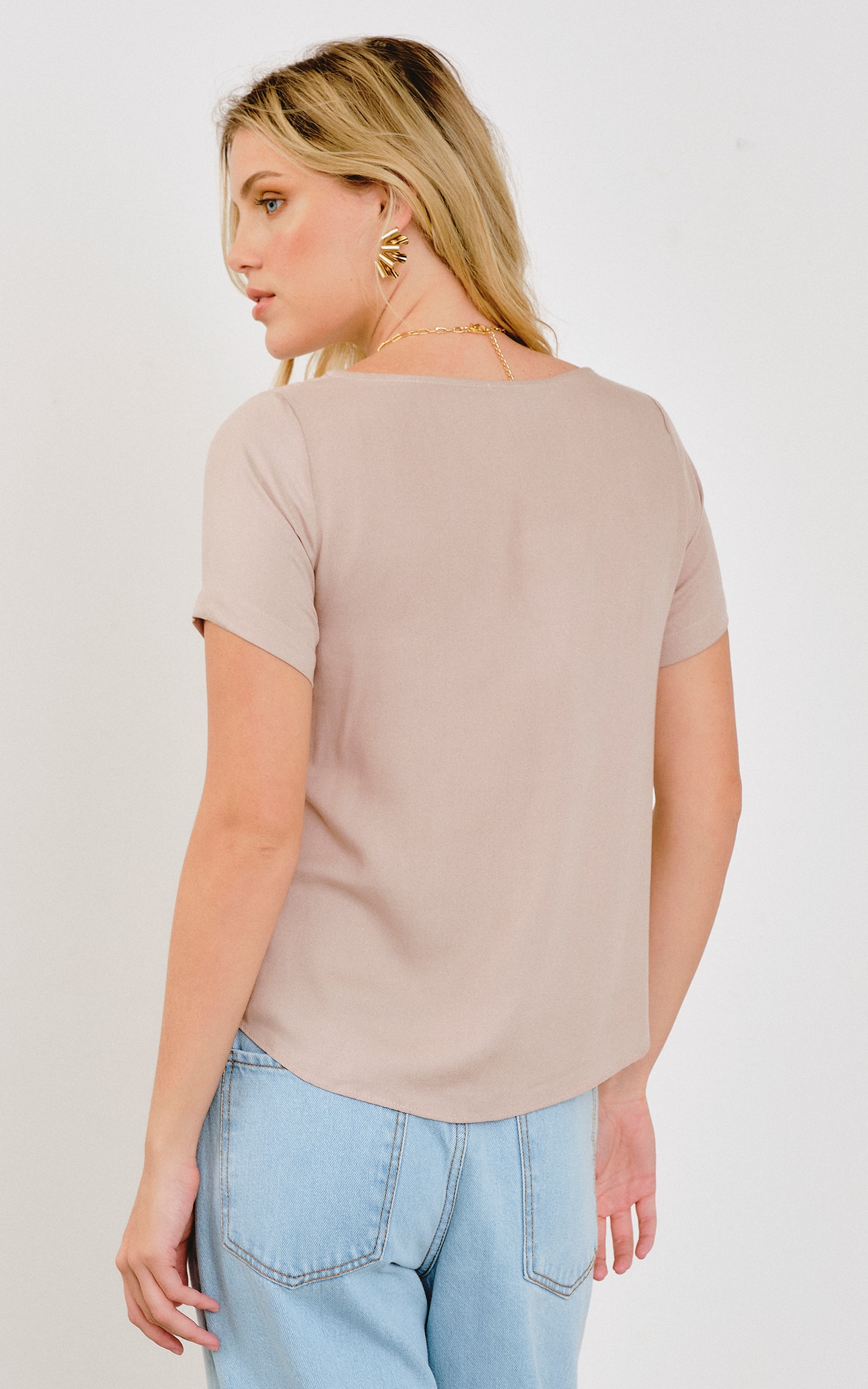 Blusa Cool Kaki