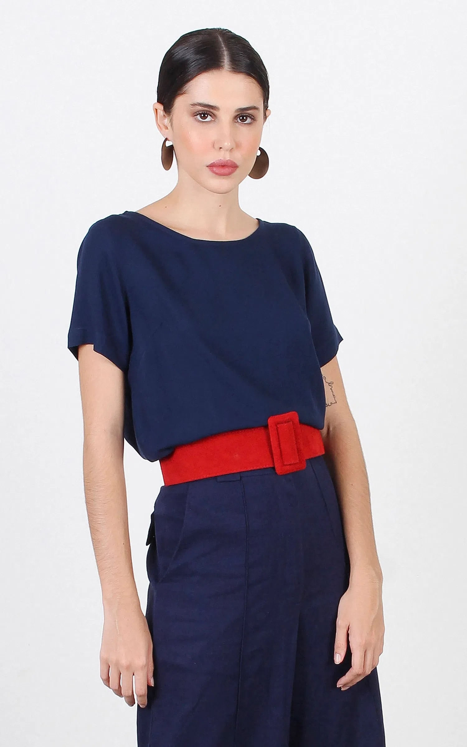 Blusa Cool Marinho