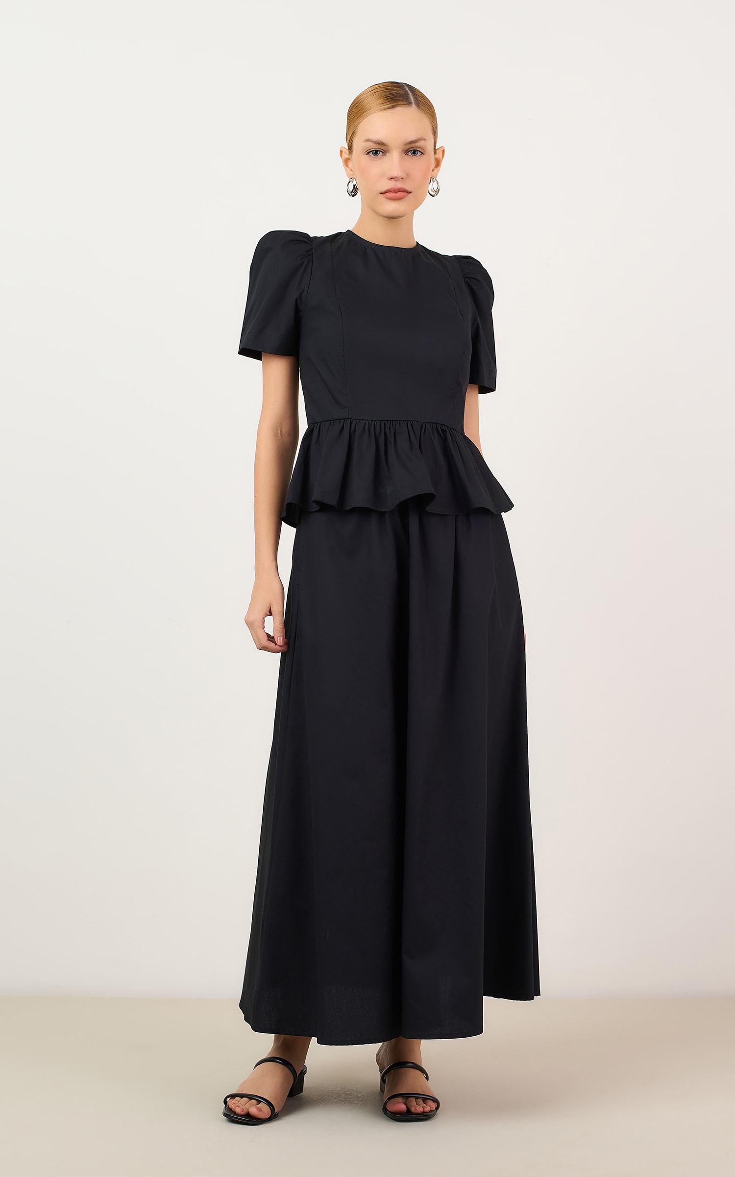 Blusa Crema Preto