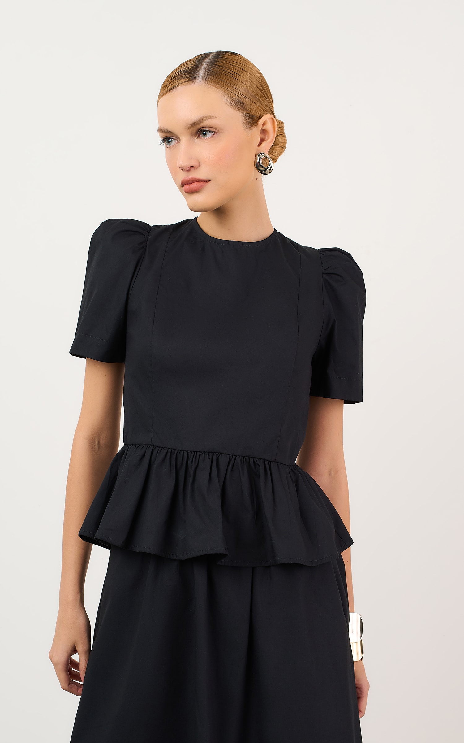 Blusa Crema Preto