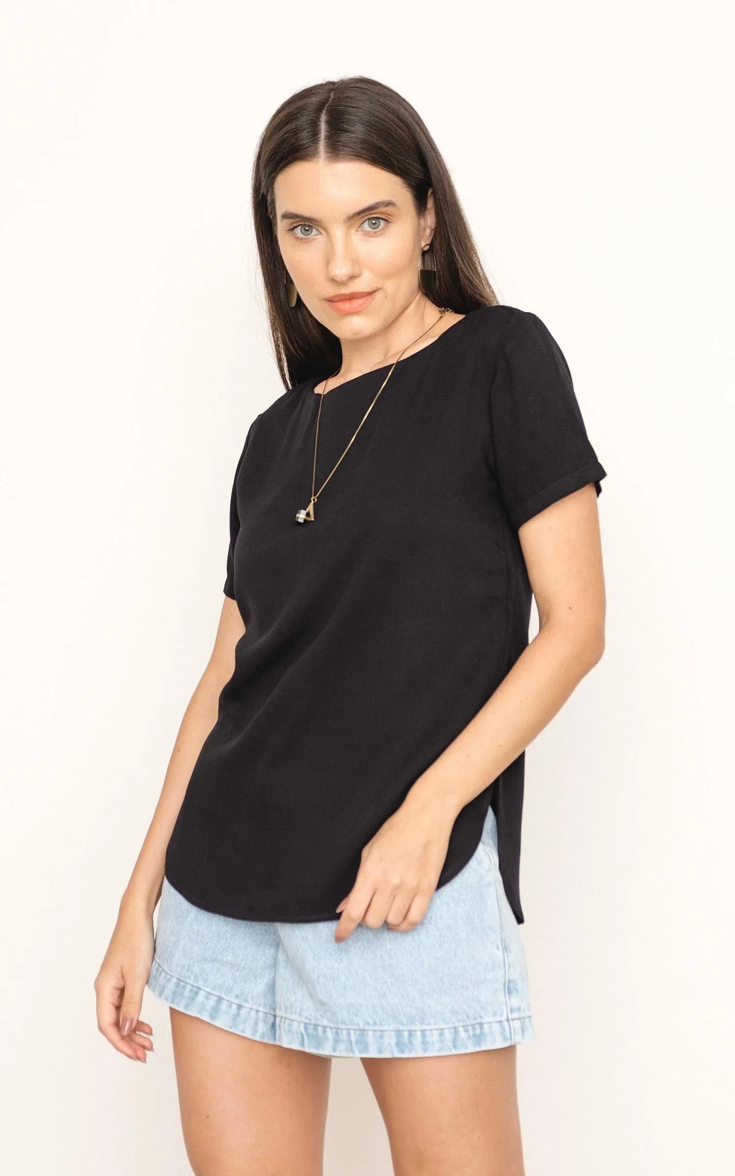 Blusa Creta Preto