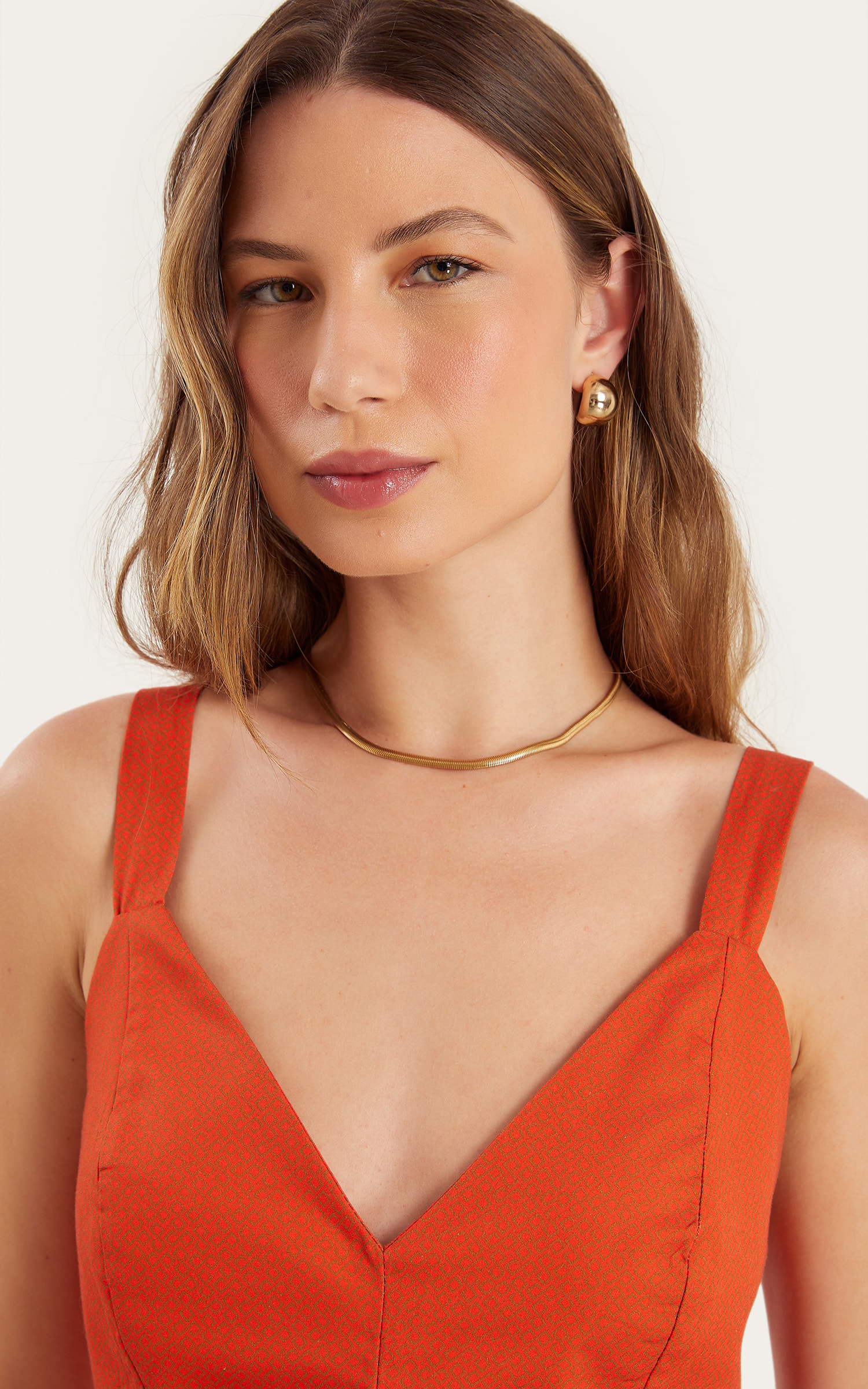 Blusa Delicadeza Laranja