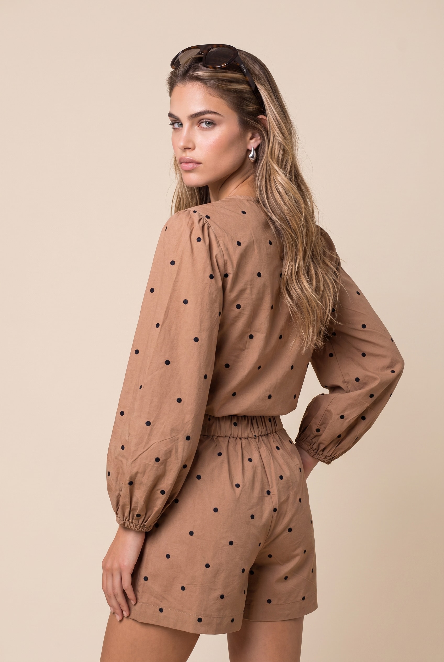 Blusa Detalhe Amarração Vital Caqui