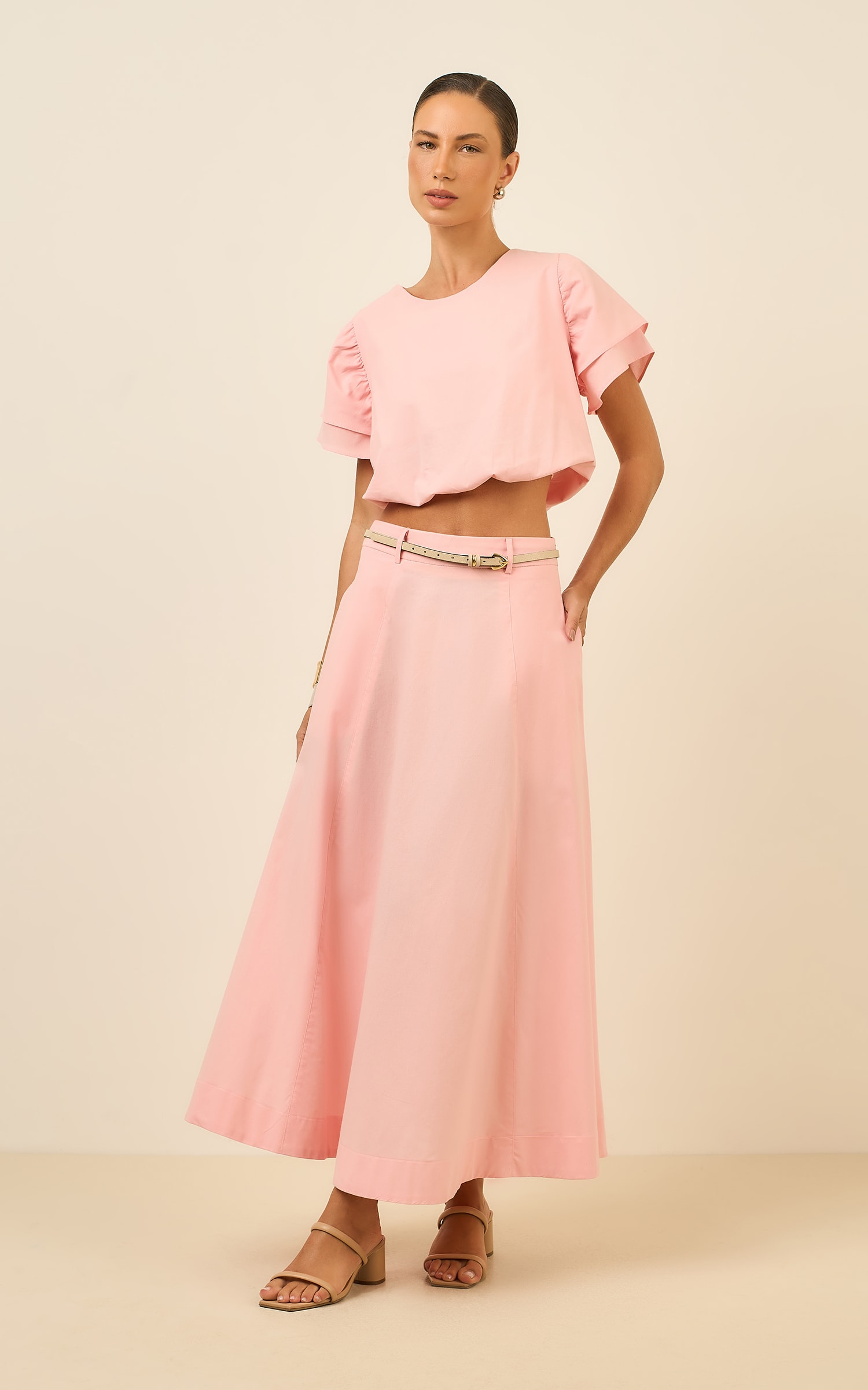 Blusa Detalhe Manga Poetic Ballet