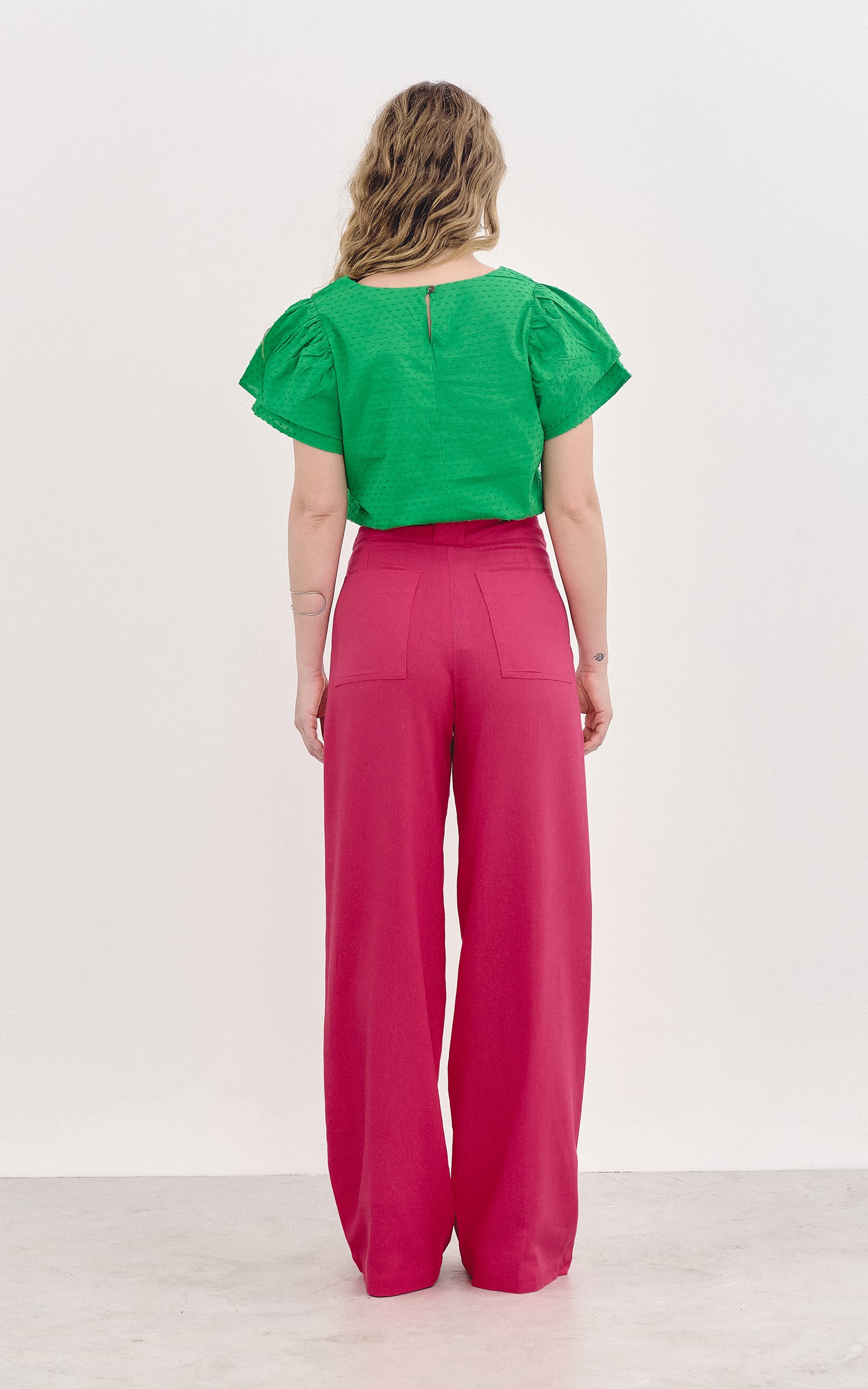 Blusa Dots Verde