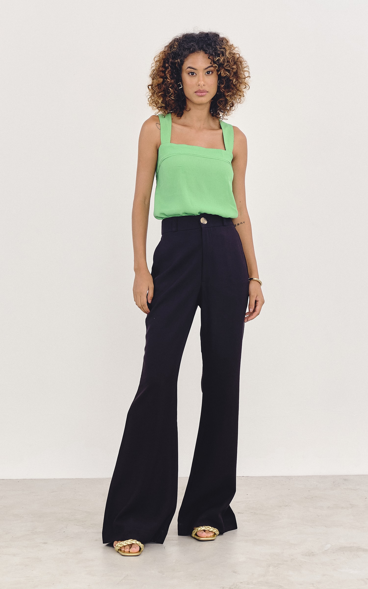 Blusa Duo || Verde