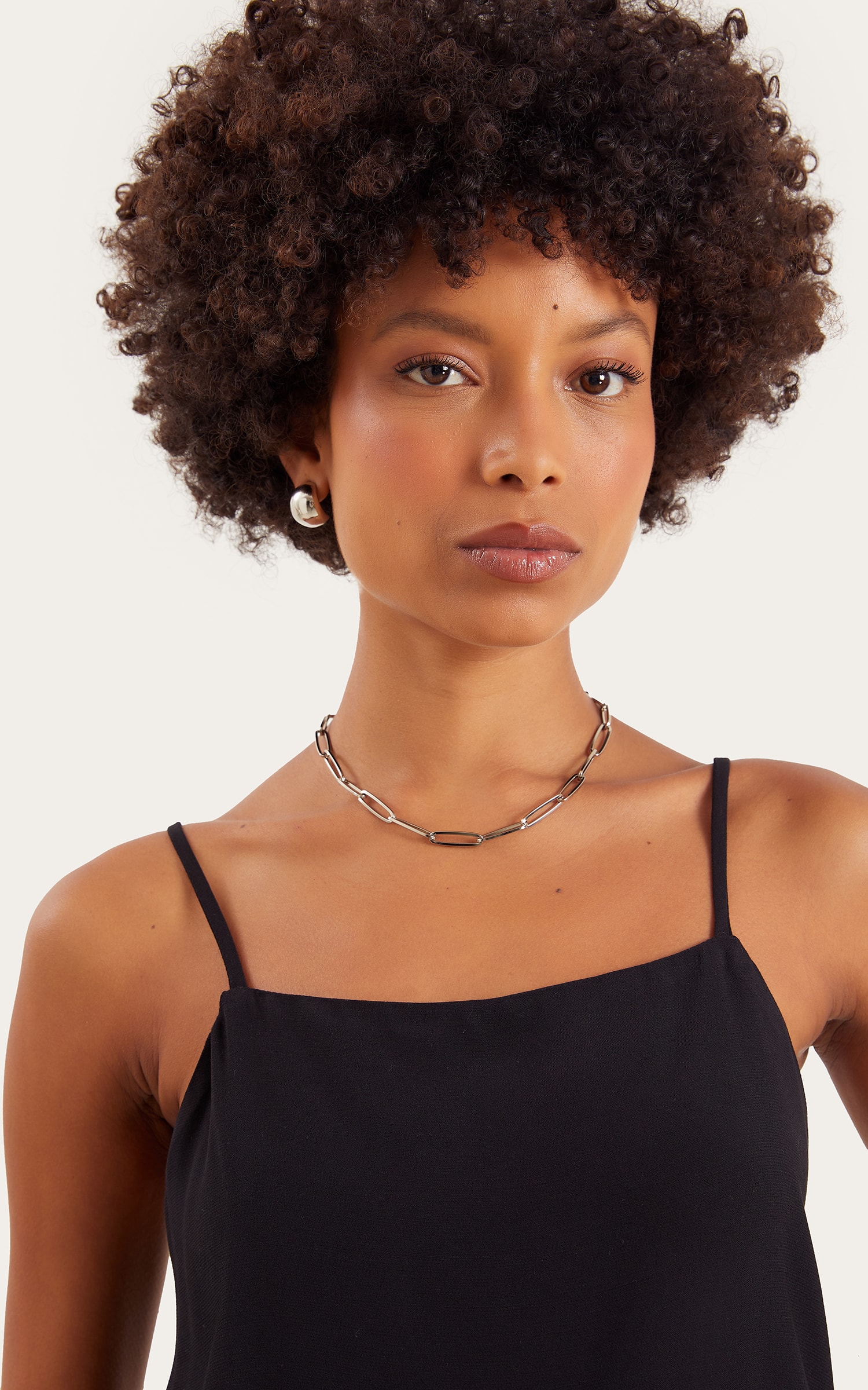 Blusa Dupla Flora Preto
