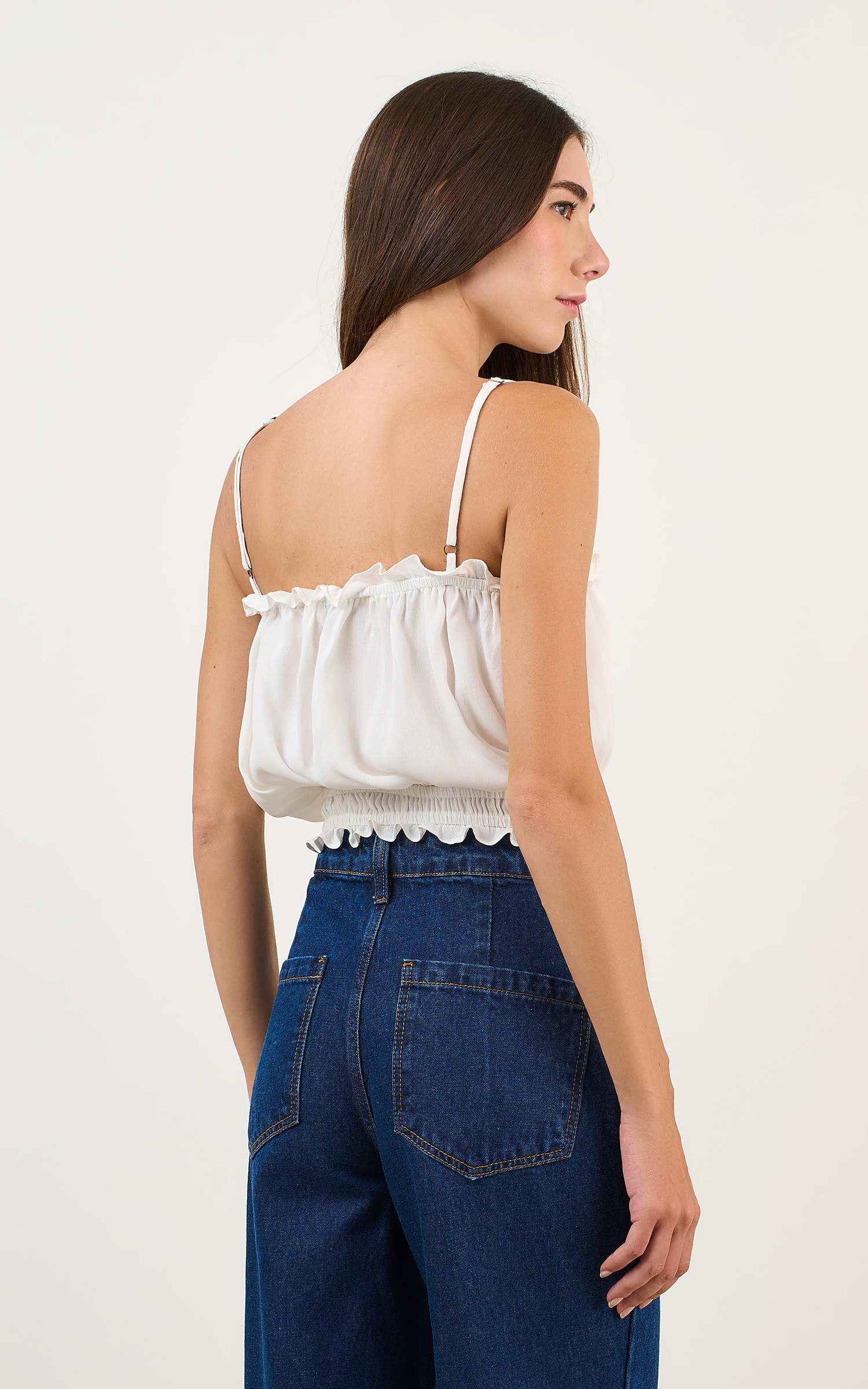 Blusa Franzida River Off White