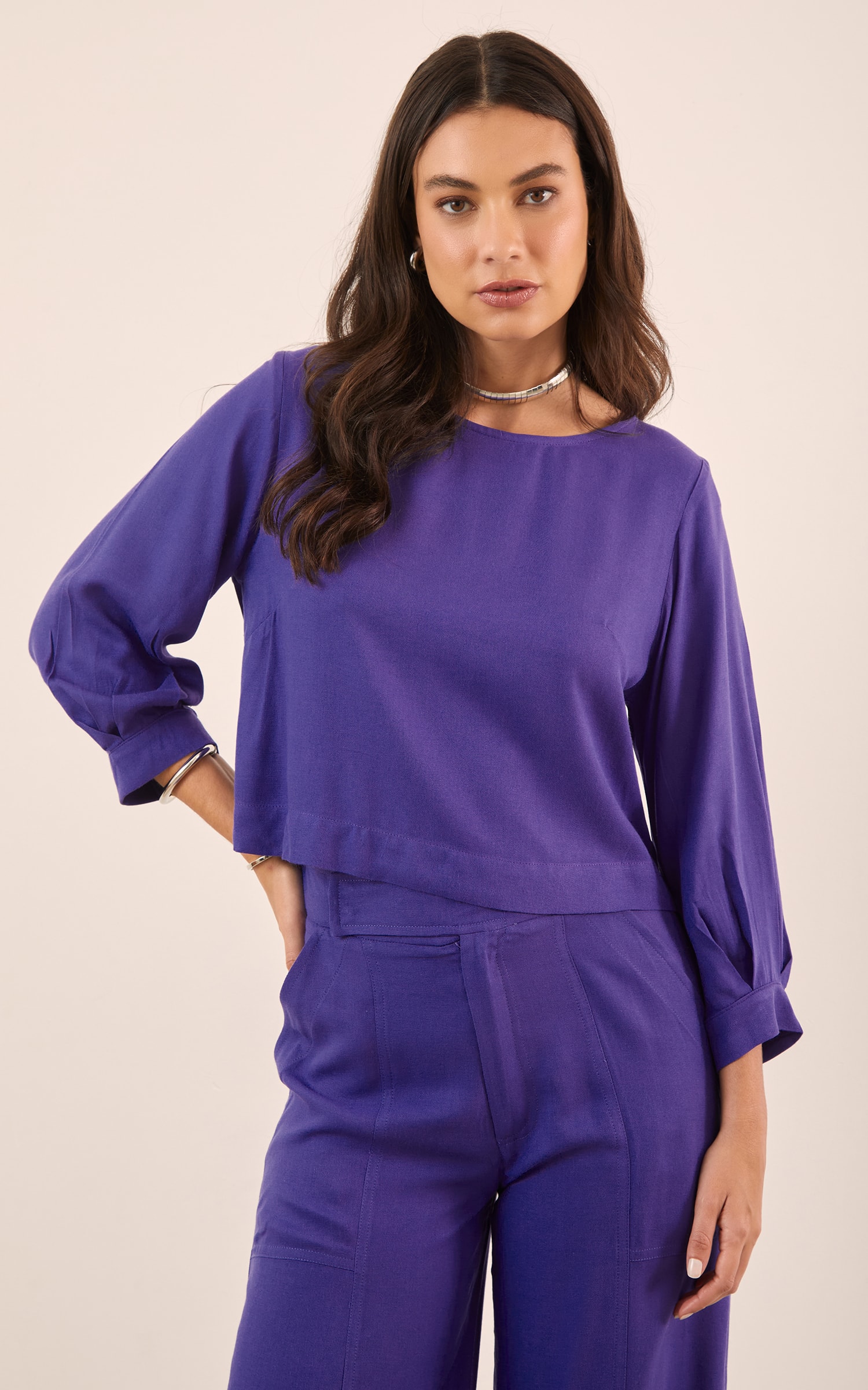 Blusa Gaia Roxo