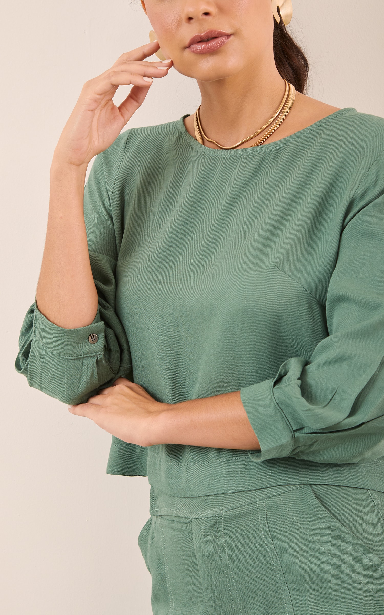 Blusa Gaia Verde